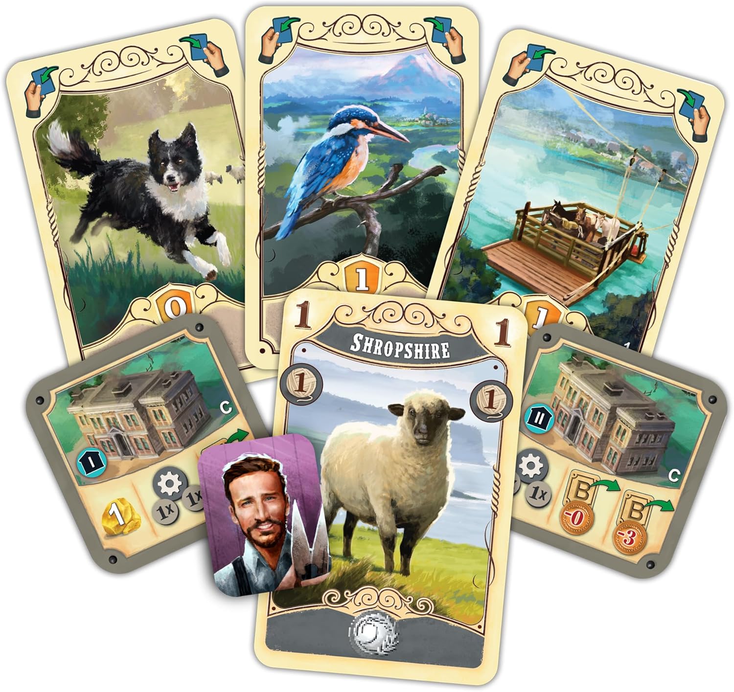 Plan B Games Great Western Trail 2. Edition Brettspiel – Strategie mit Cowboy-Thema 4