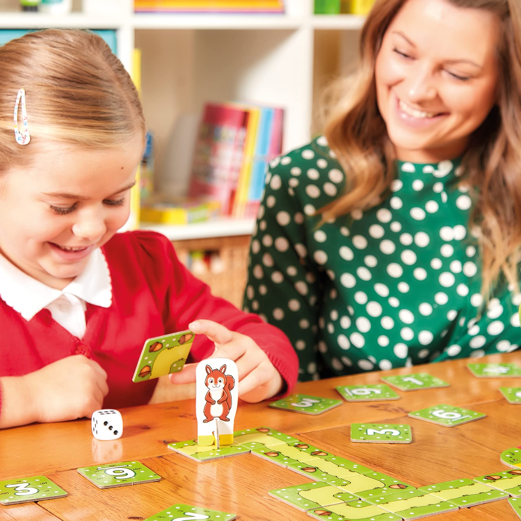 Orchard Toys Nutty Numbers Game - Educational Counting & Number Recognition for Ages 4+ 7