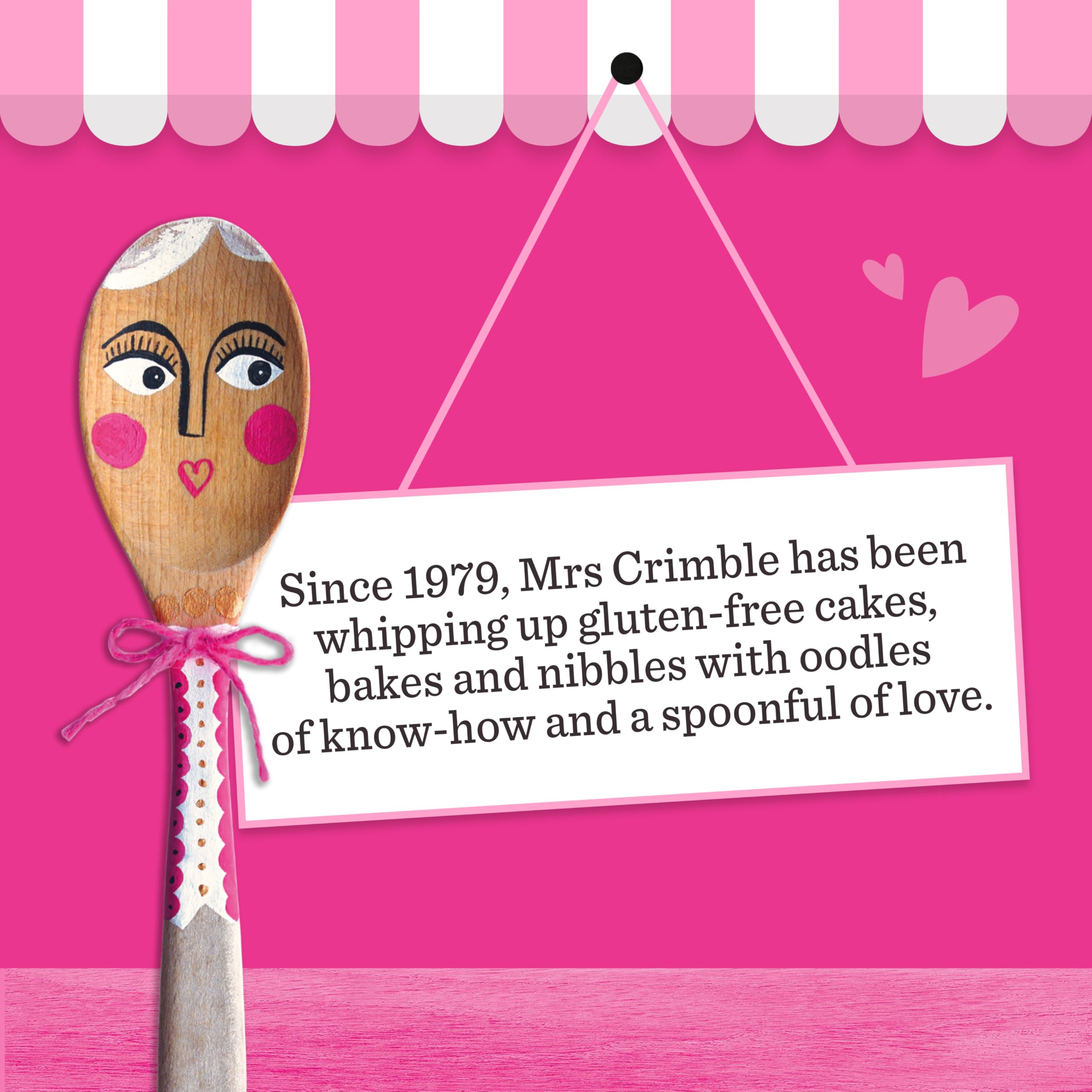 Mrs Crimbles Gluten Free Bakewell Slices - 12 Pack (3x4) | Wheat Free, Vegetarian | 600g 5