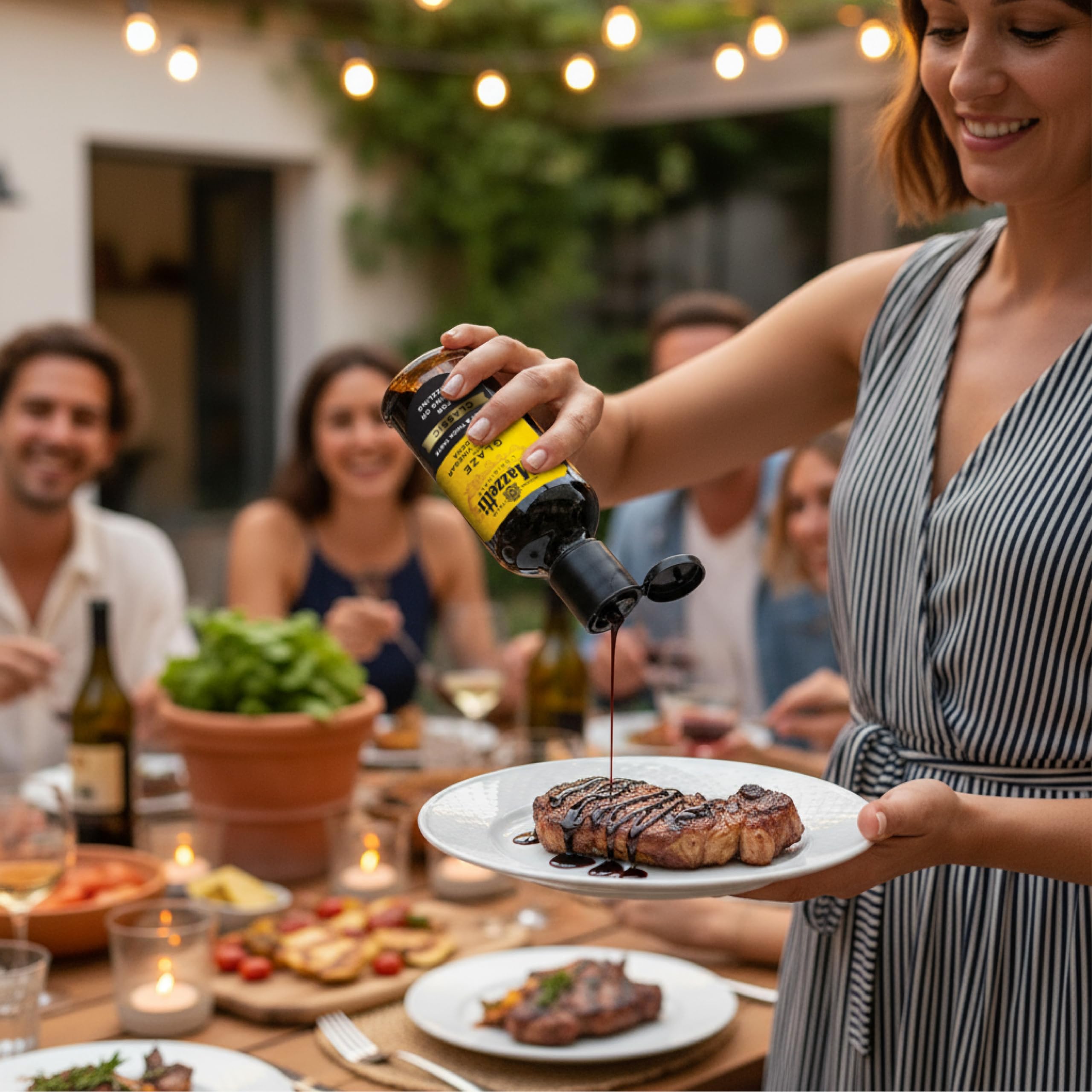 Mazzetti Balsamic Glaze with Balsamic Vinegar of Modena - 215ml | Made in Italy 5