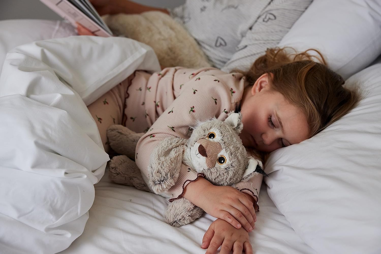 Warmies – Vollständig erwärmbares Bobcat-Kuscheltier mit französischem Lavendelduft 3