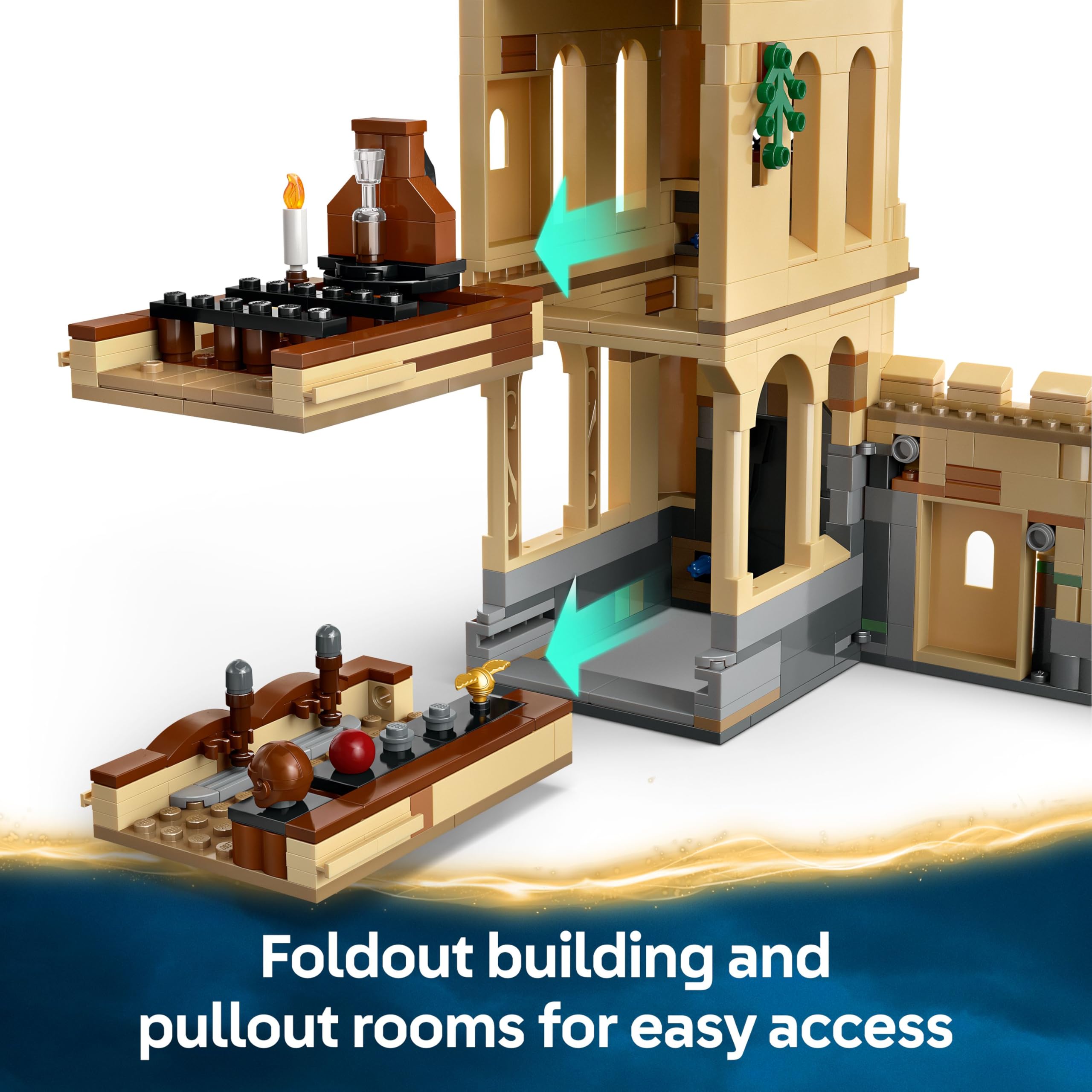 LEGO Harry Potter Hogwarts Castle: Flying Lessons Set 76447 | Ages 9+ 3