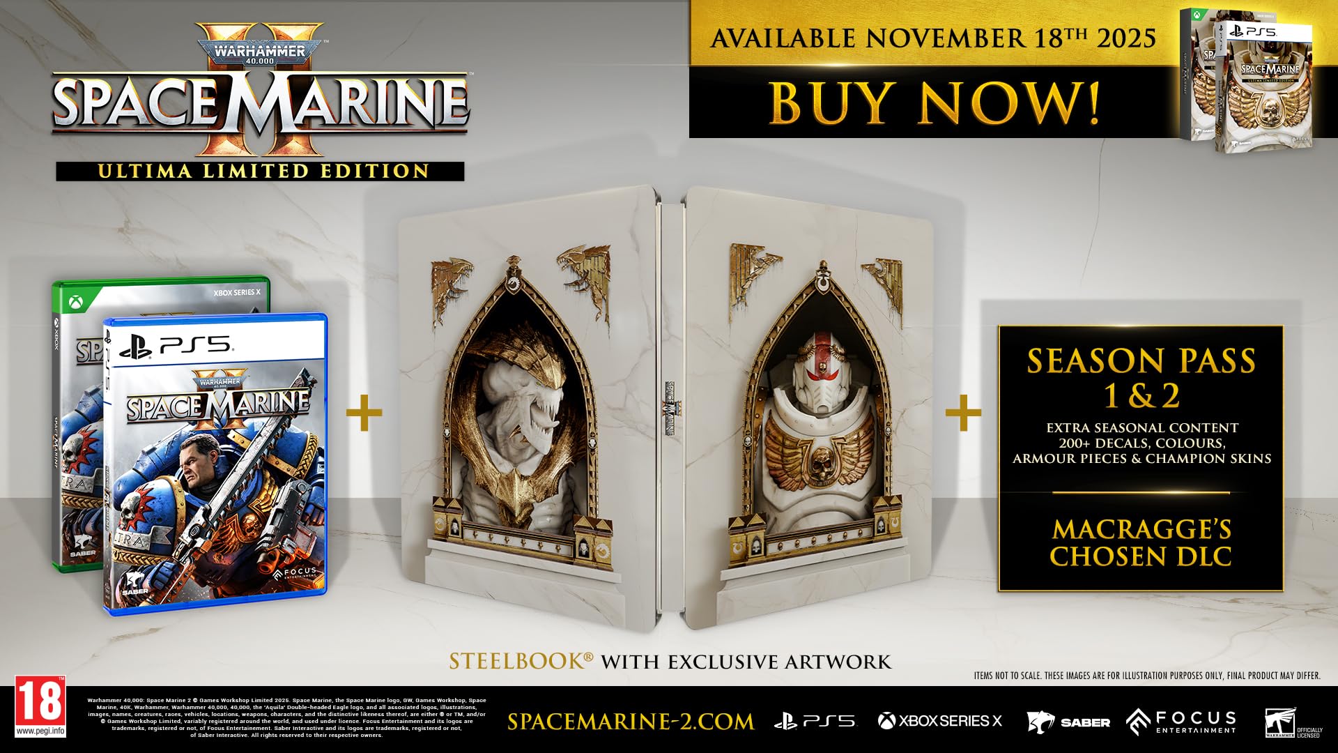 Warhammer: 40,000 Space Marine II: Ultima Limited Edition [PS5]