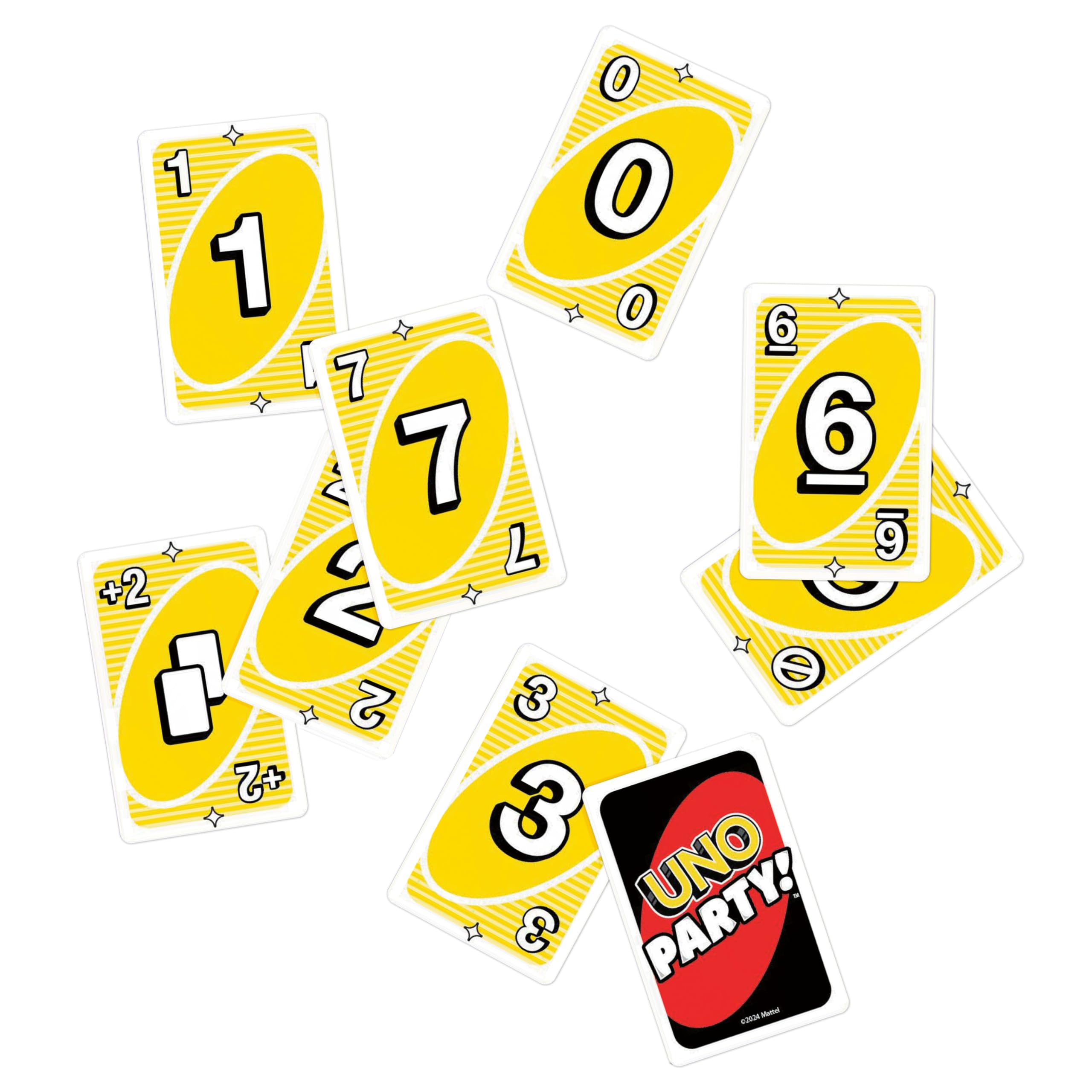 Mattel Games UNO Party-Kartenspiel mit Deck und Sonderregeln für große Gruppen 5