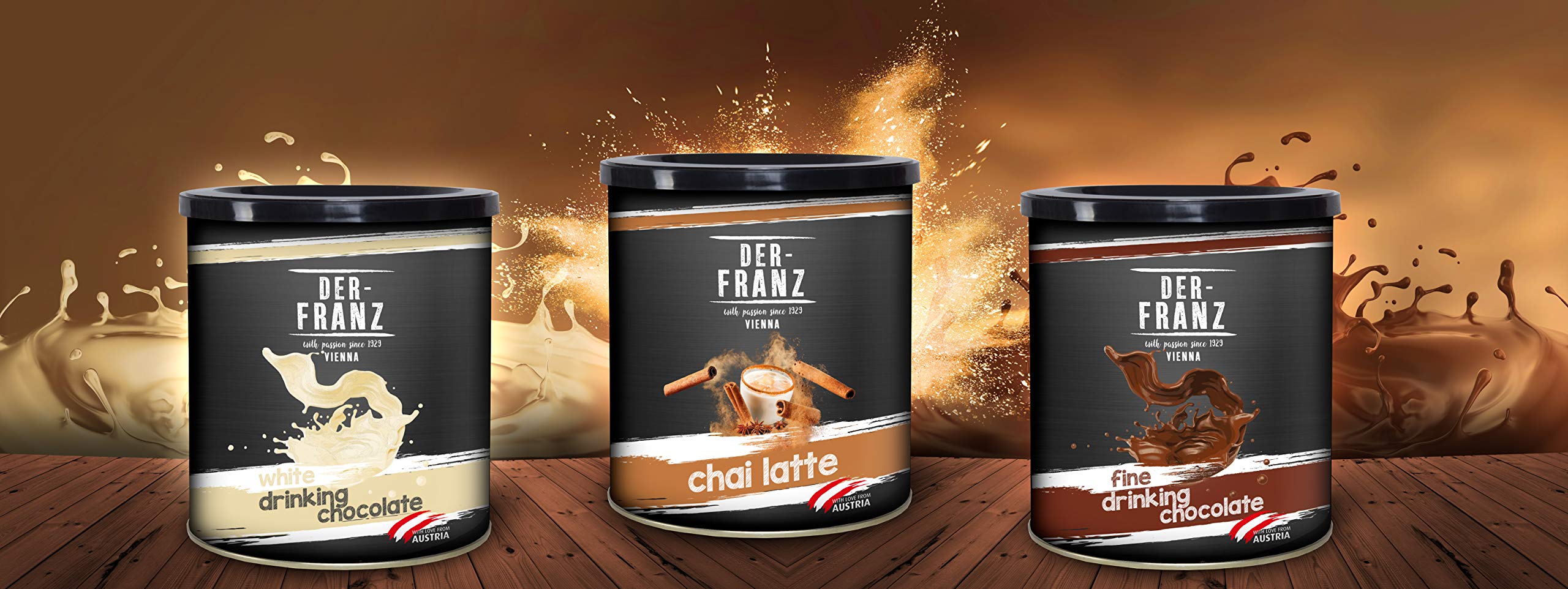 Der-Franz Chai Latte Pulver, 500 g – Gewürzte Schwarzteemischung mit Ingwer, Kardamom &amp; Zimt 4