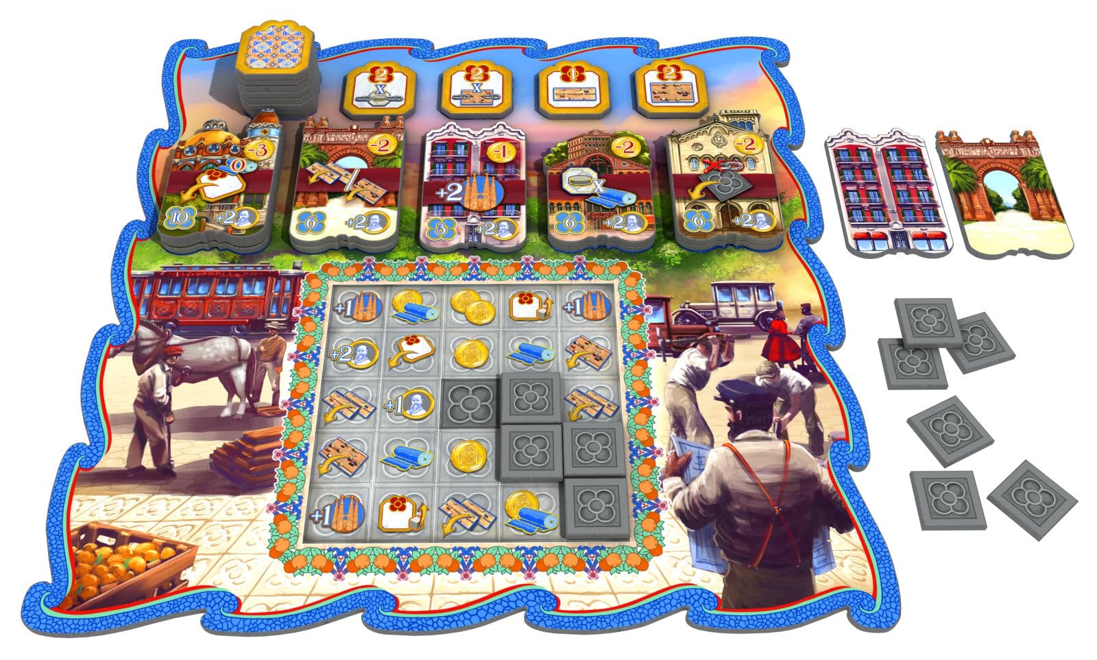 Board & Dice Barcelona Strategy Board Game | Ages 14+ | 1-4 Players | 60-90 Min 5