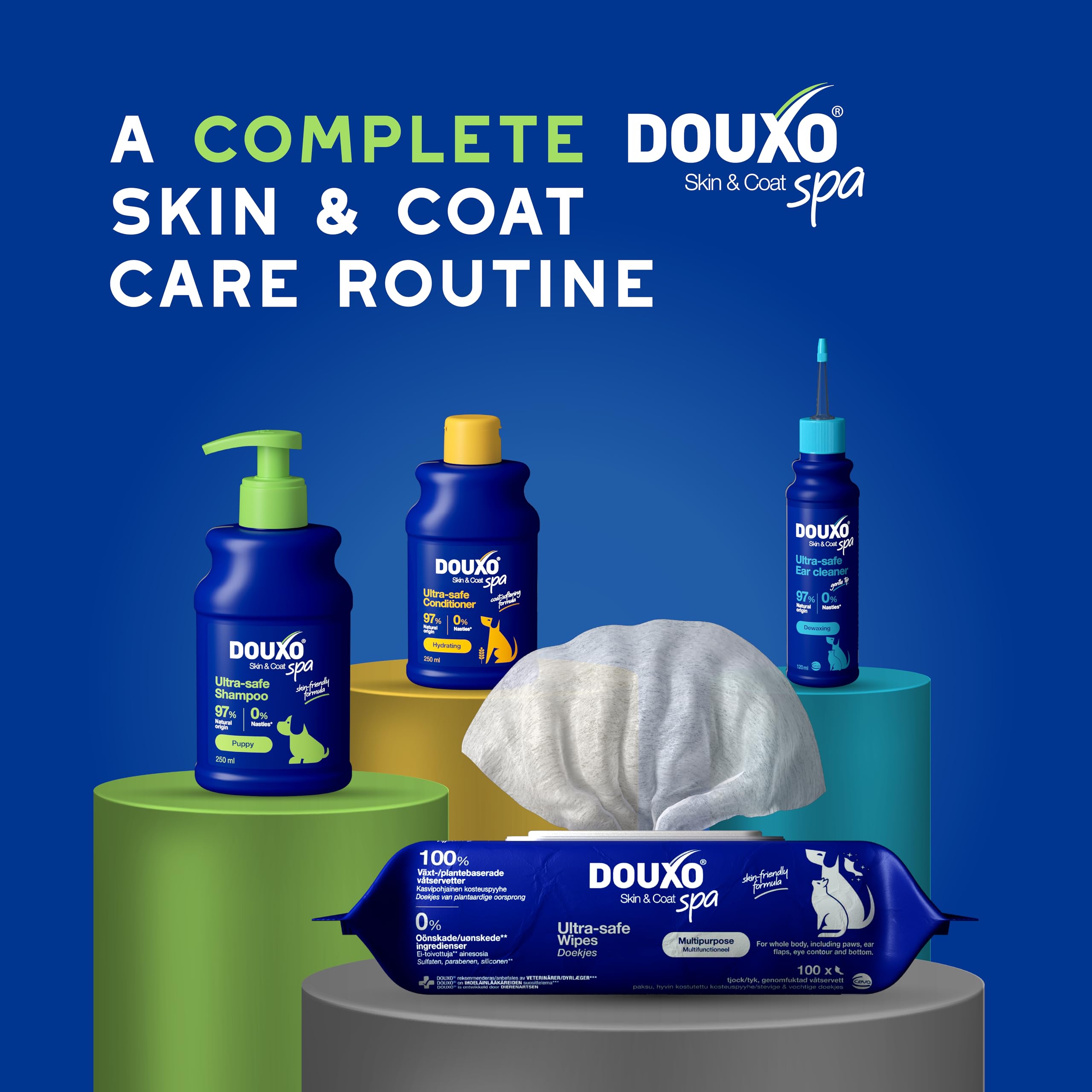 Douxo Skin & Coat SPA Ultra-Safe Puppy Shampoo - 250 ml | Hypoallergenic | Cleansing & Hydrating 8