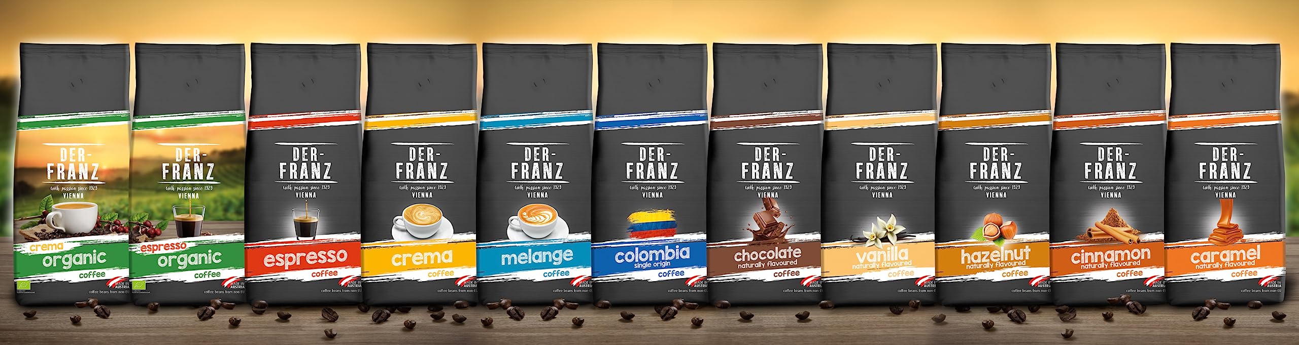 Der-Franz Colombia Single Origin Roasted Whole Coffee Beans | 100% Arabica | 1 kg 5