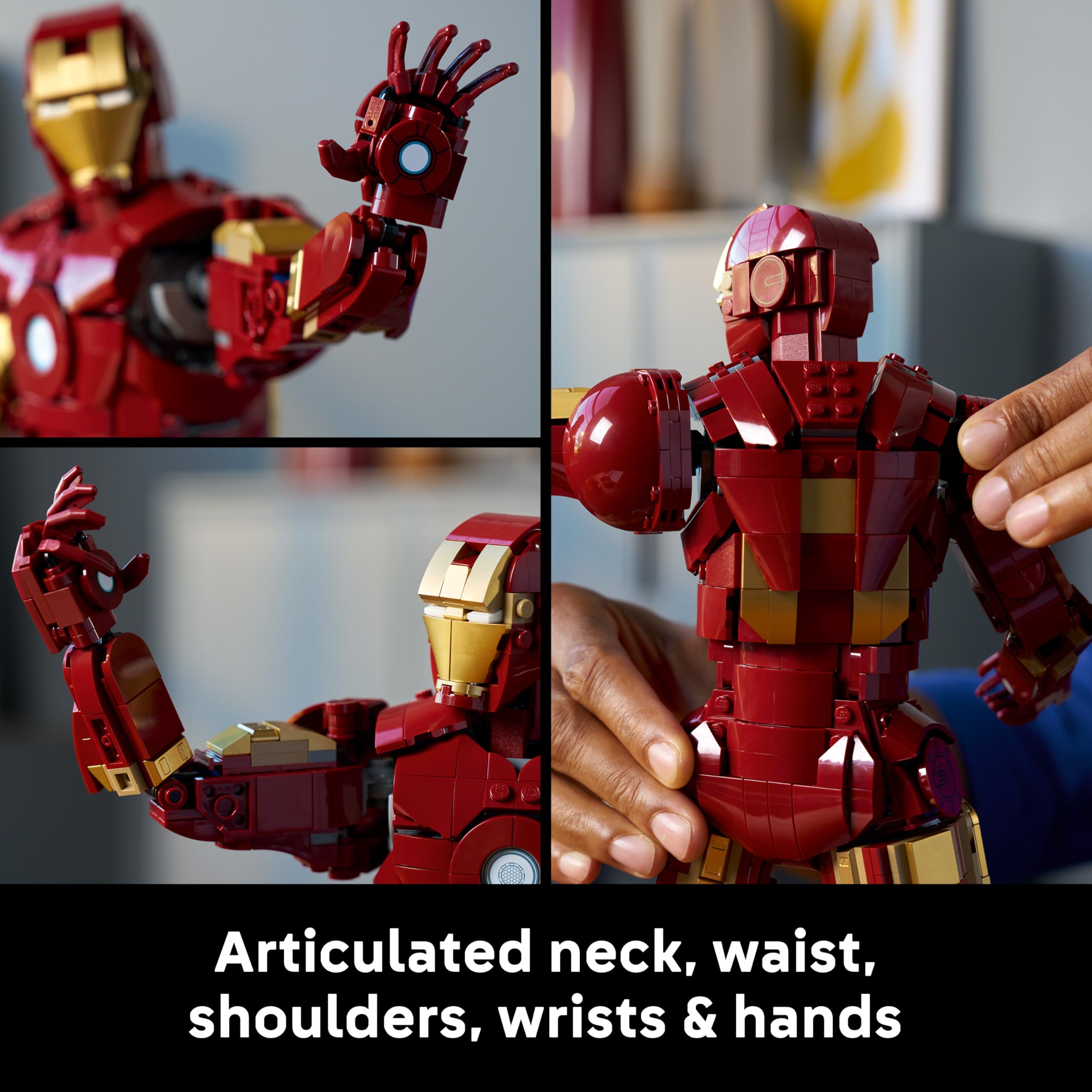 LEGO Marvel Iron Man Mark 3 Collectors' Edition Figure 76344 | 1,297 Pieces | Ages 18+ 3
