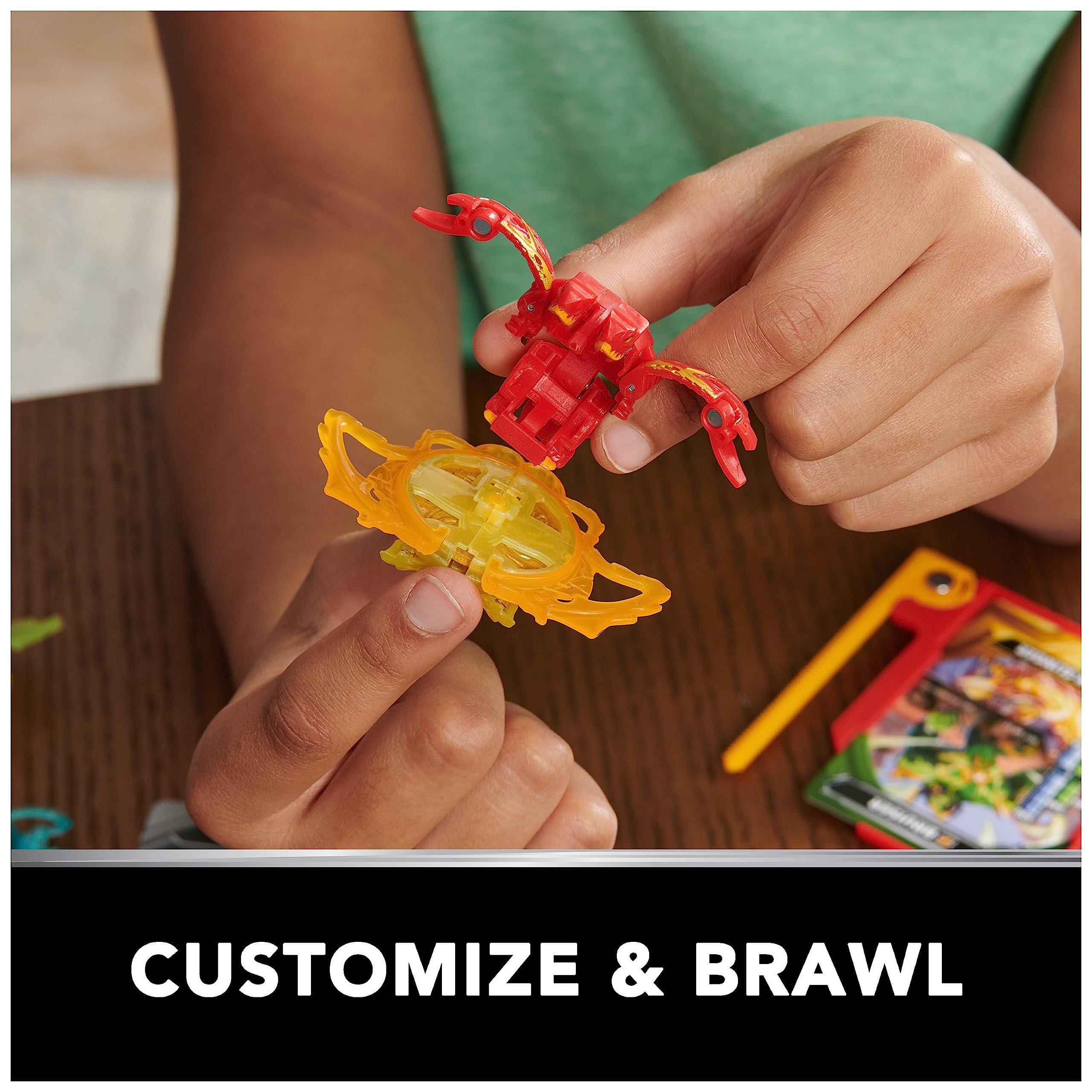 BAKUGAN Battle 5-Pack - Special Attack Bruiser, Dragonoids, Hammerhead, Nillious | Customizable Spinning Action Figures 3