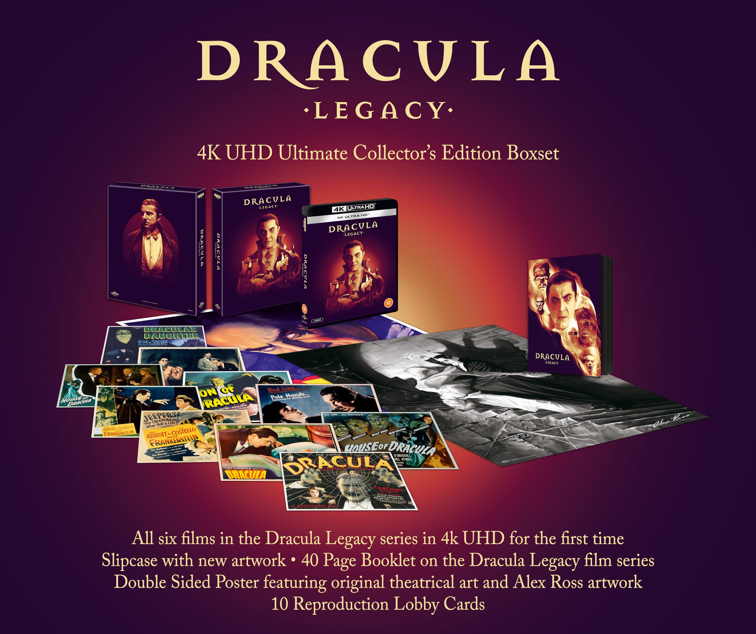 Dracula: Ultimate Legacy Collection [4K UHD Blu-ray]