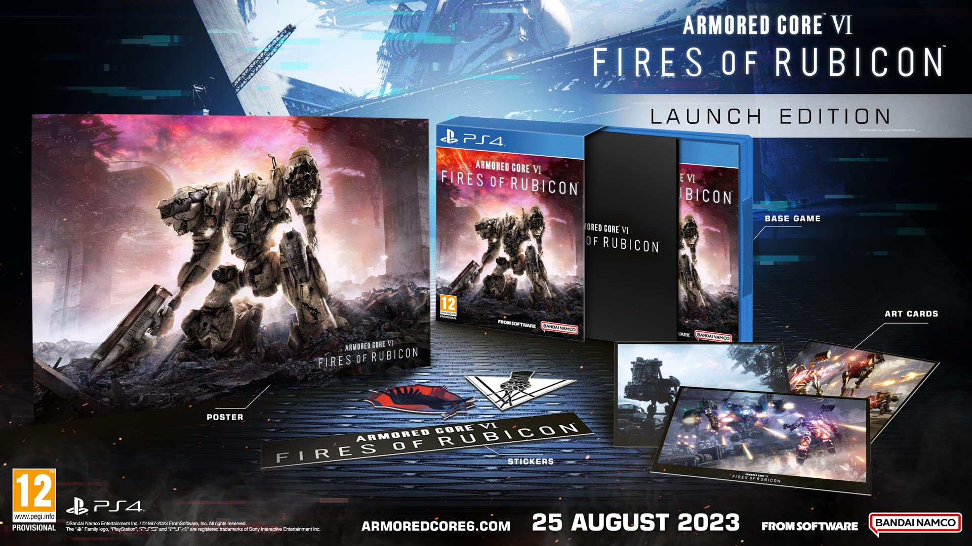 Armored Core VI Fires of Rubicon Launch Edition - PS4 8