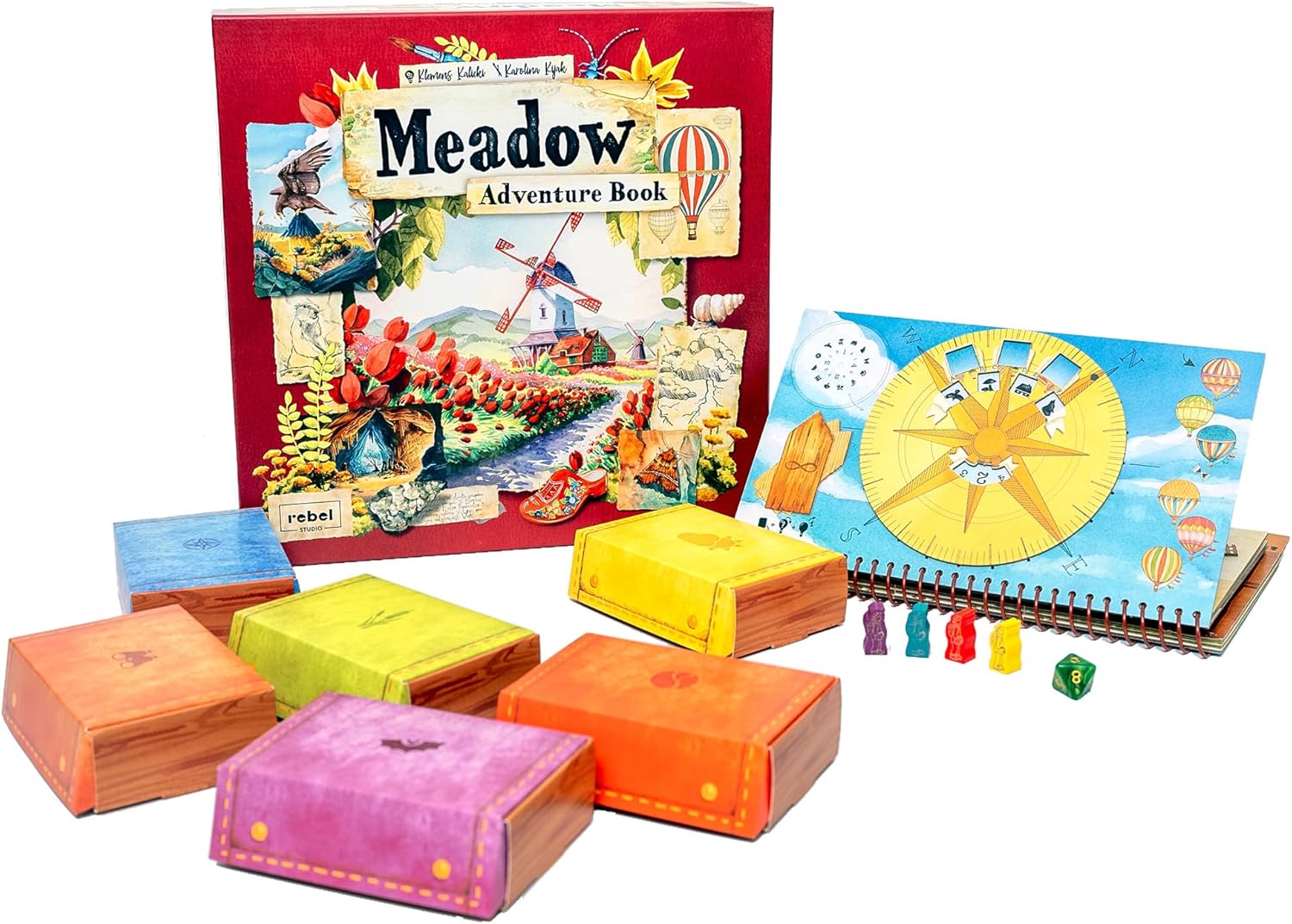 Rebel Meadow: Abenteuerbuch-Geschichtenspiel für Kinder ab 10 Jahren | 1–4 Spieler