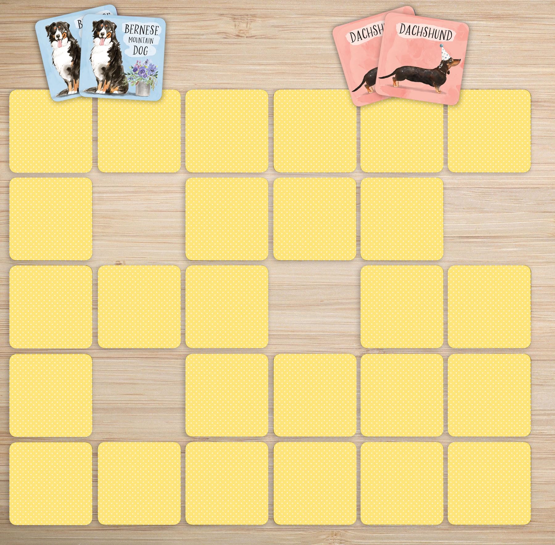 Peter Pauper Press Dogs Memory Match Game - 72 Cards | Ages 4+ | Multicolor 3