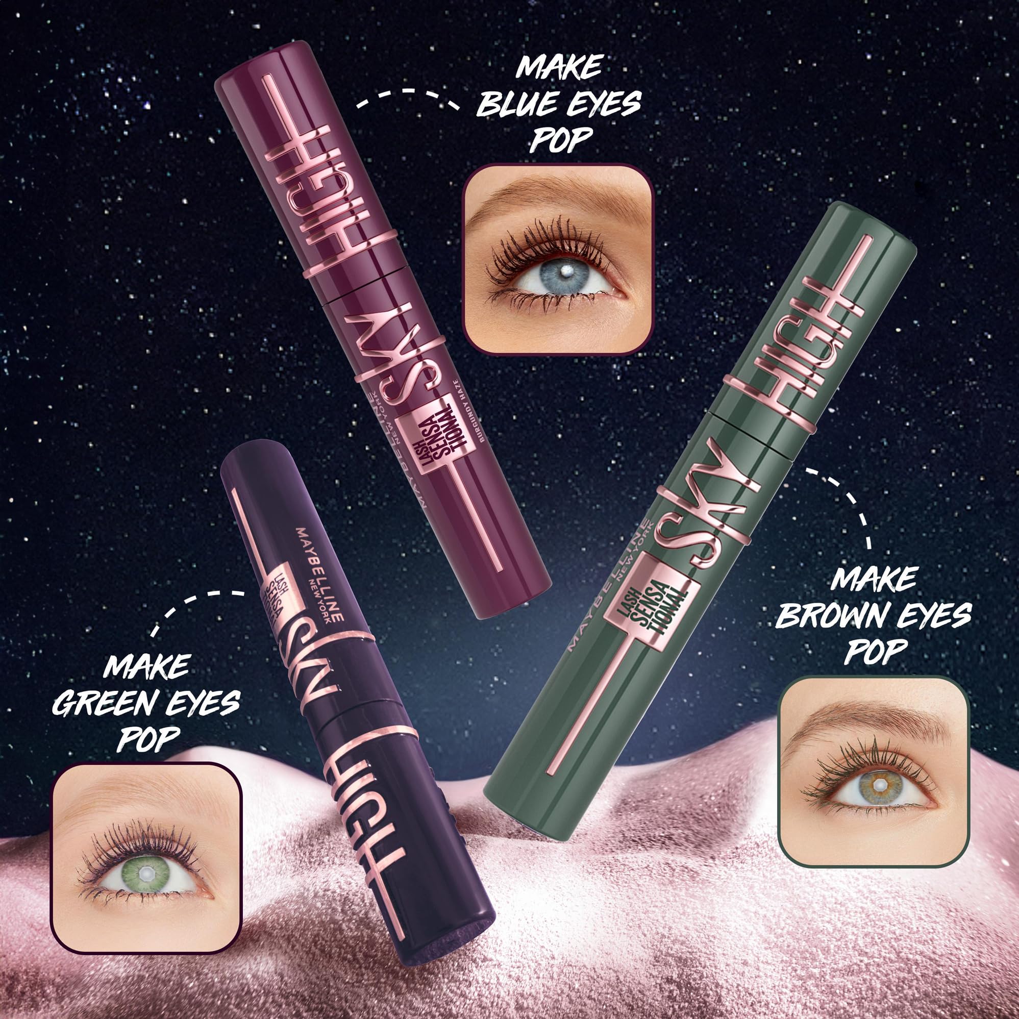 Maybelline - Sky High Lash Sensational Mascara (20g) - Green Altitude 3