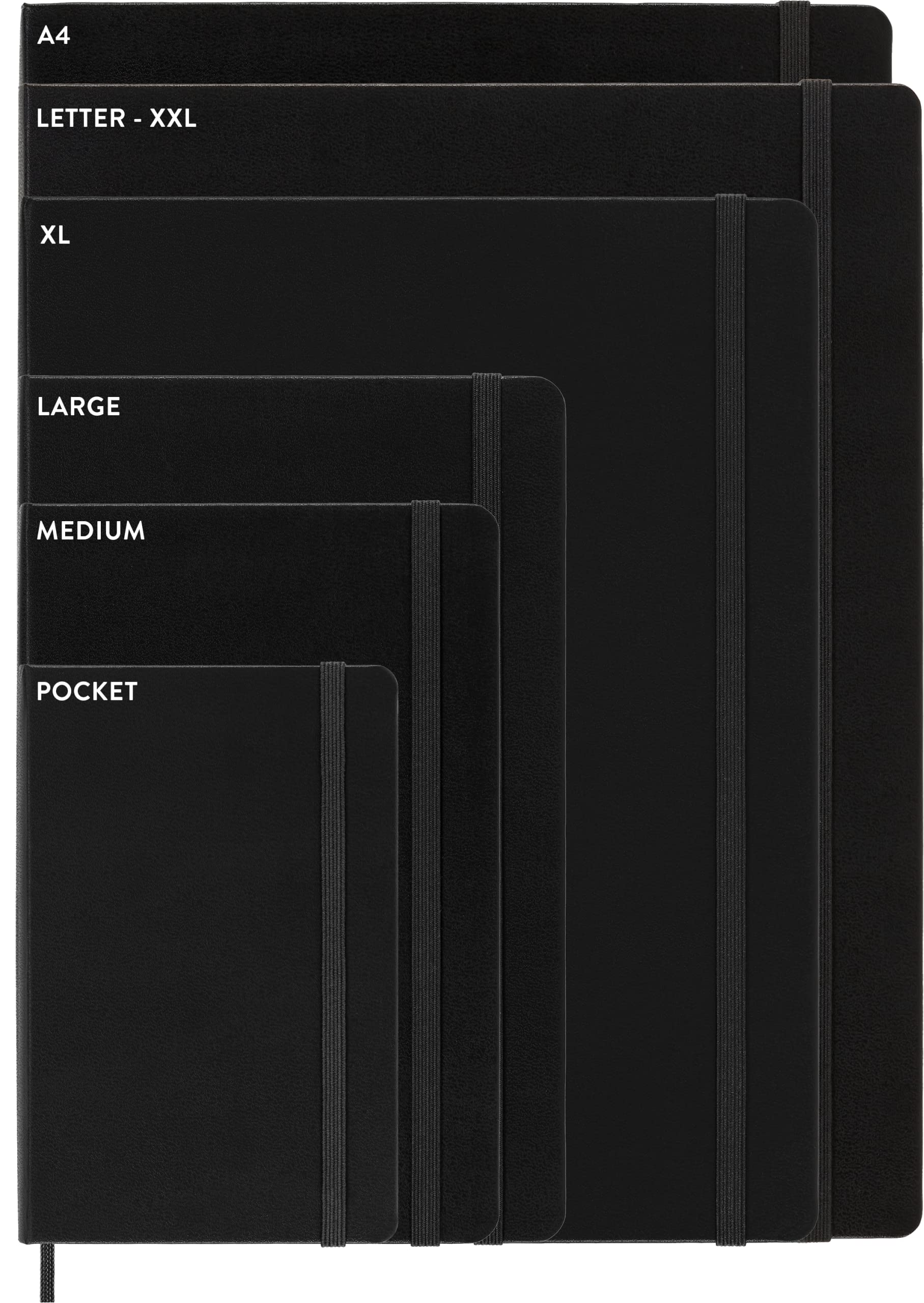 Moleskine Classic Notebook - Ruled Layout | Soft Cover | X-Large 19 x 25 cm | Hydrangea Blue 5