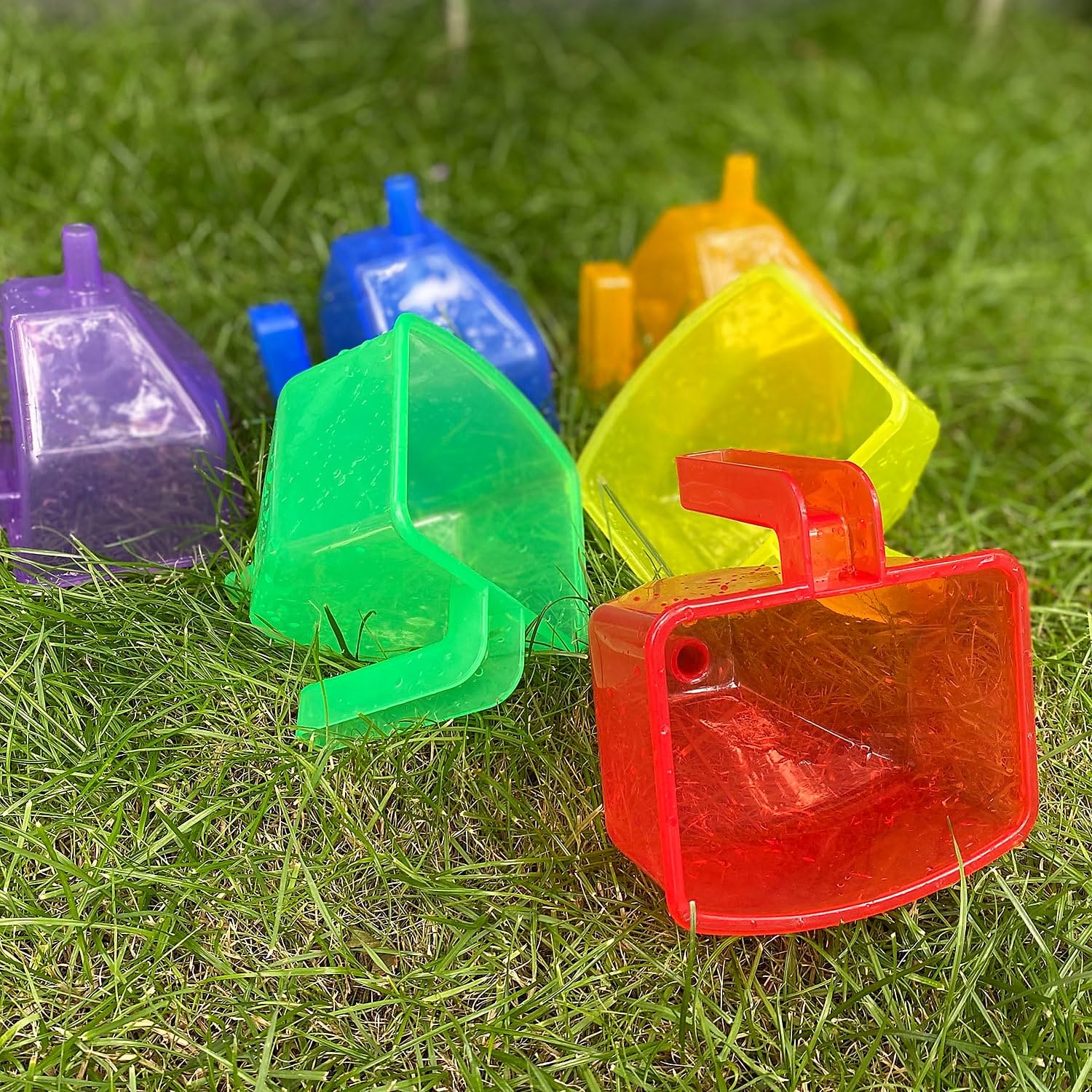 tickit Translucent Colour Funnels - Set of 6 | Early STEM & Motor Skills | Ages 18m+ 3