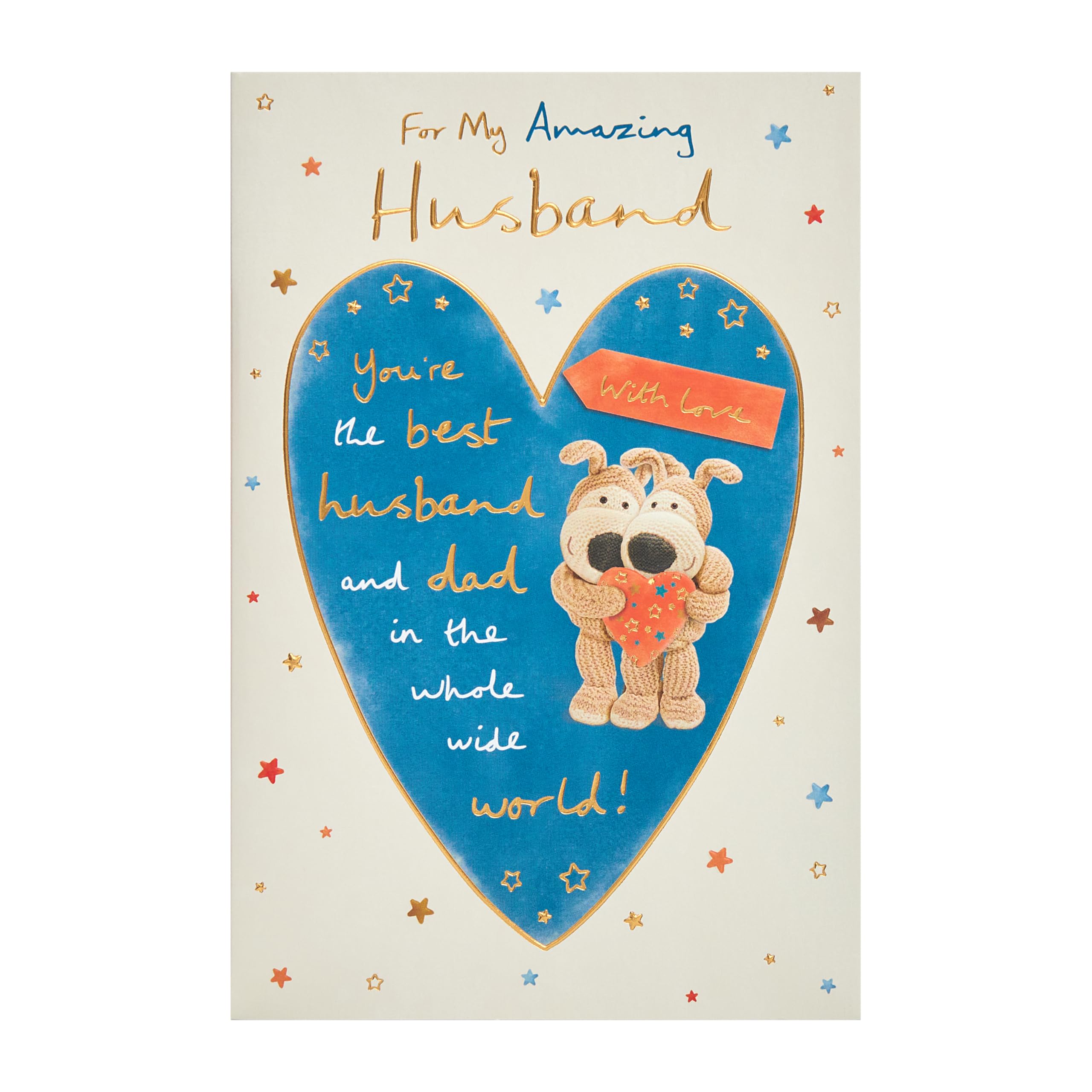 Boofle Father's Day Card for Husband, Dad, Grandad | FSC Certified | 14.9 x 22.9 cm 5