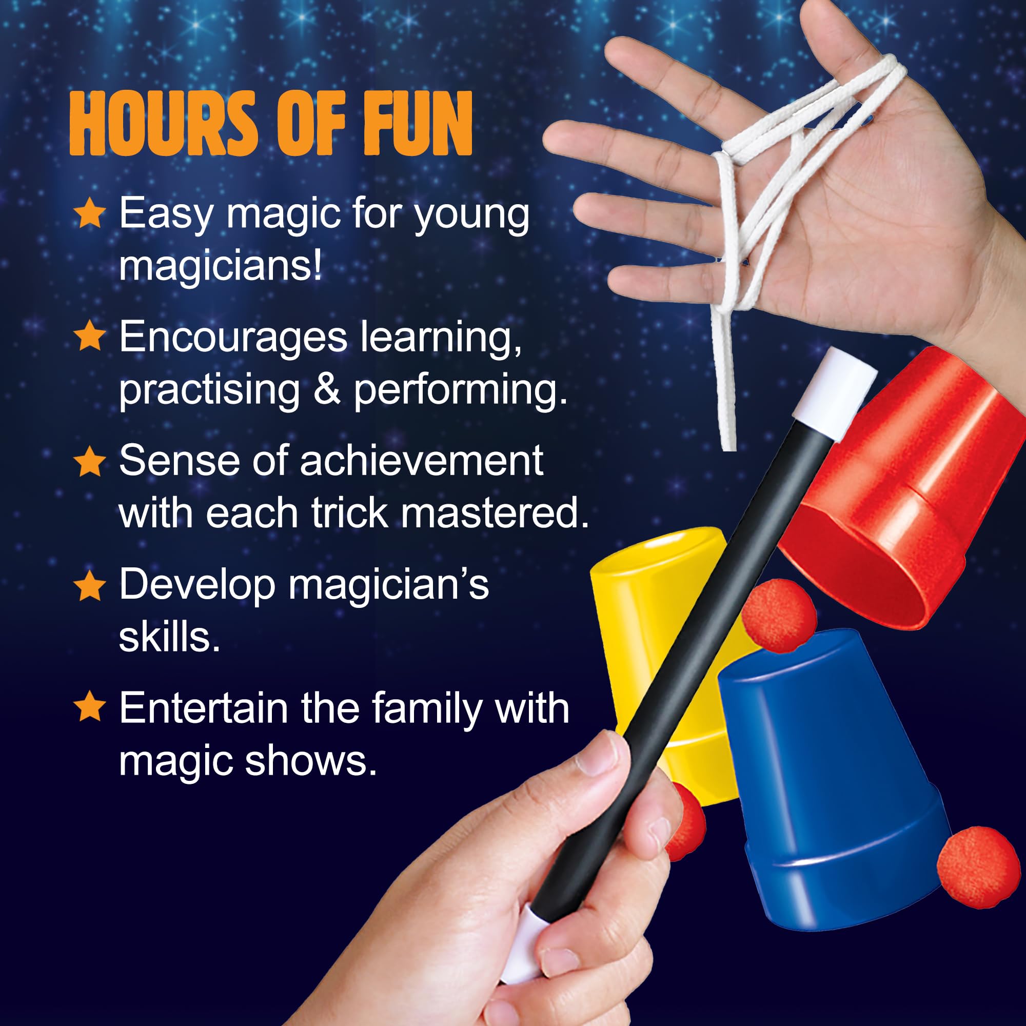 Hanky Panky That's Magic Amazing Magic Set - 100 Easy Tricks | Ages 7+ 5