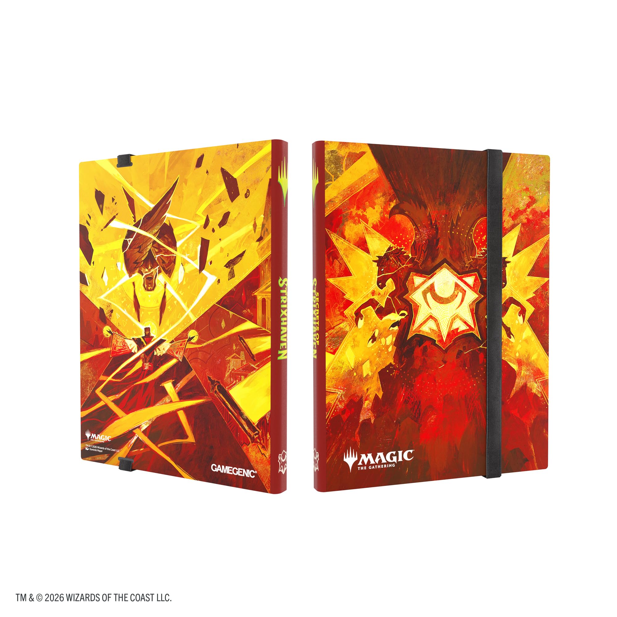 Gamegenic Magic: The Gathering Secrets of Strixhaven Casual Album | Holds 360 Cards | Side-Loading