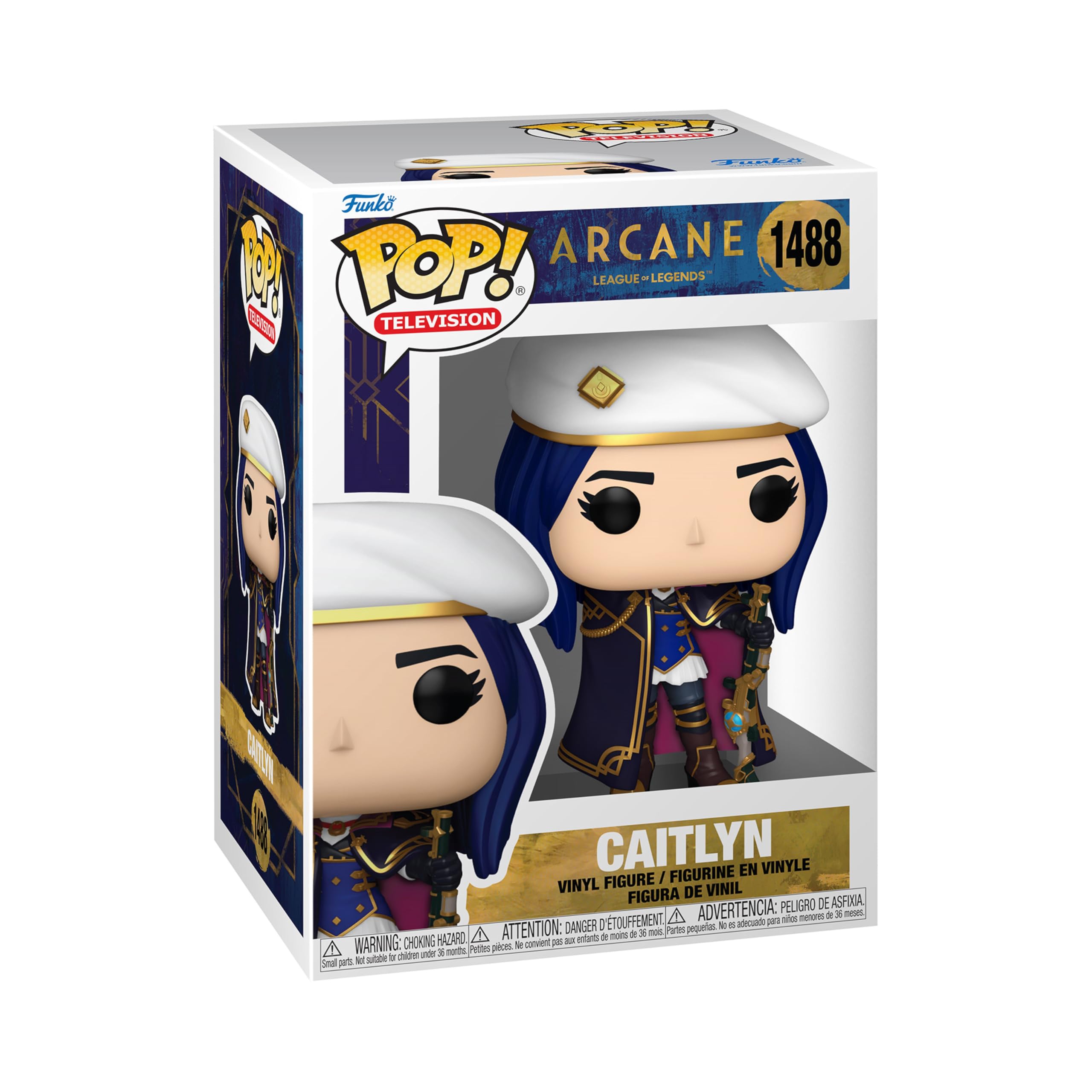 Funko POP! Animation: Arcane: League Of Legends - Caitlyn - Collectable Vin