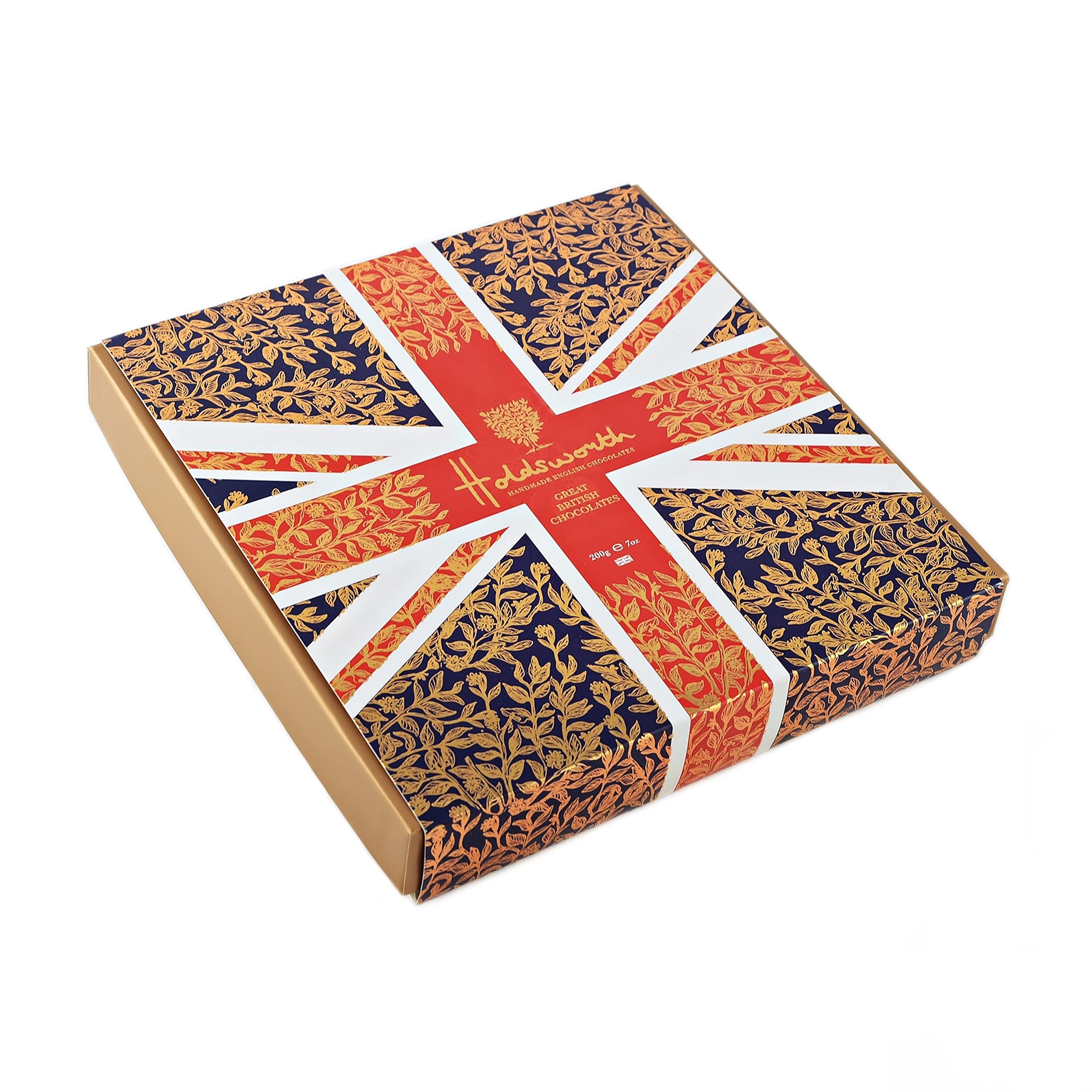 Holdsworth Handmade English Chocolates Occasions Collection - Union Jack Truffle Assortment | 16 Pieces | 200g 4