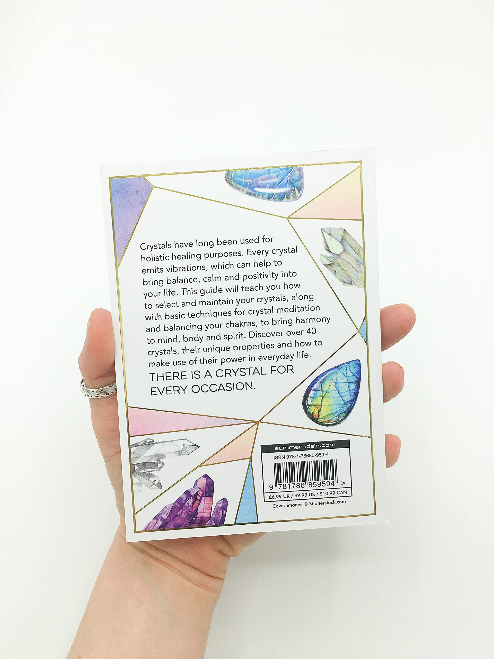 Summersdale The Little Book of Crystals - Beginner's Guide to Crystal Healing | Paperback 6