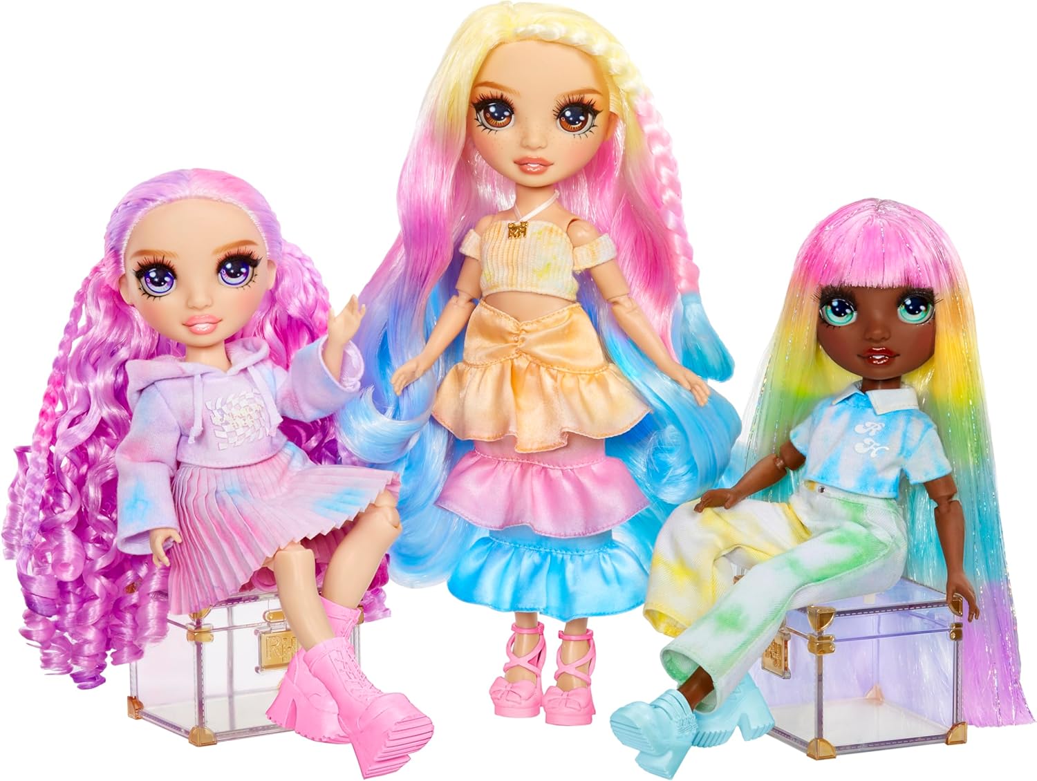 Rainbow High Watercolour & Create DIY Fashion Doll - Arts & Crafts Playset for Ages 4-8 5