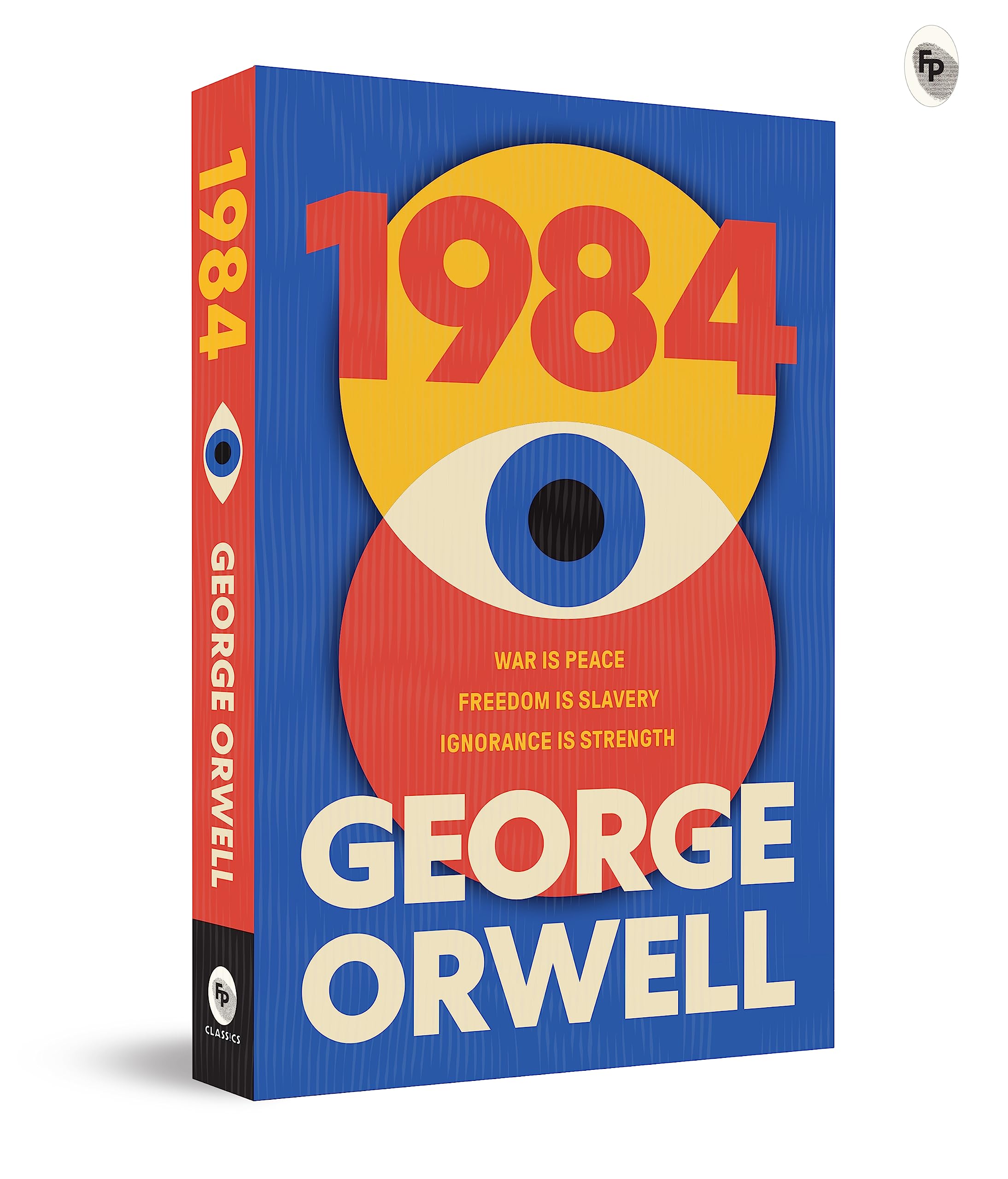 FINGERPRINT with FP logo Orwell G - Animal Farm & 1984 Dystopian Classics Collection | Paperback | English 5