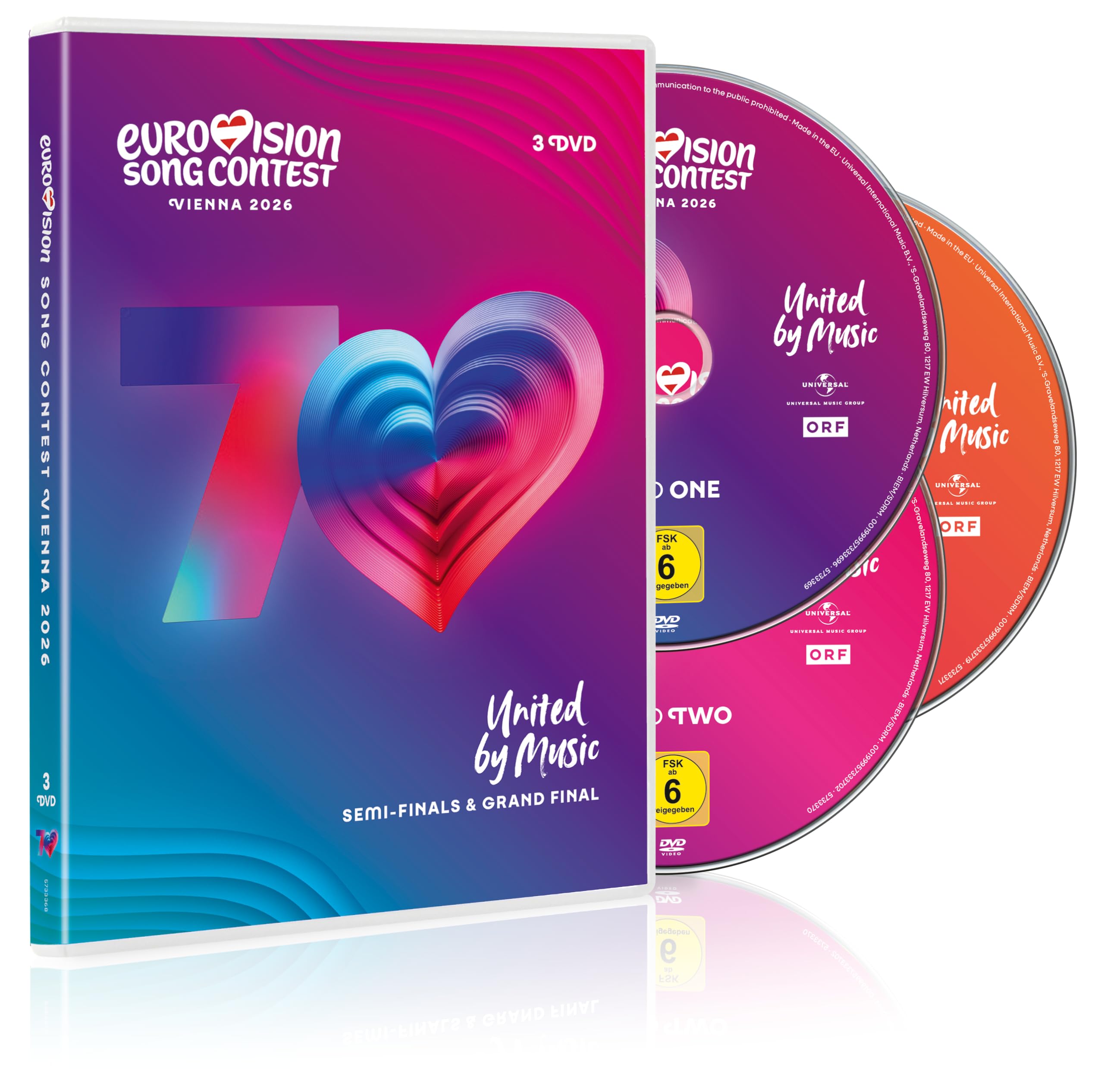 Eurovision Song Contest Vienna 2026 [DVD]