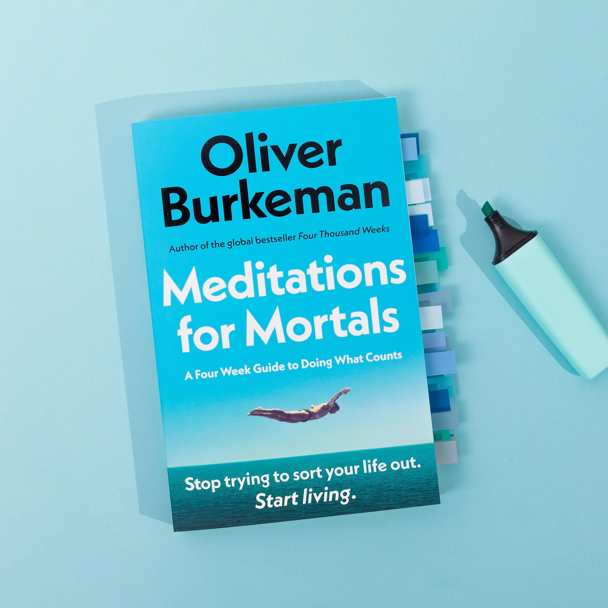 Vintage Meditations for Mortals by Oliver Burkeman | Zen Philosophy Paperback