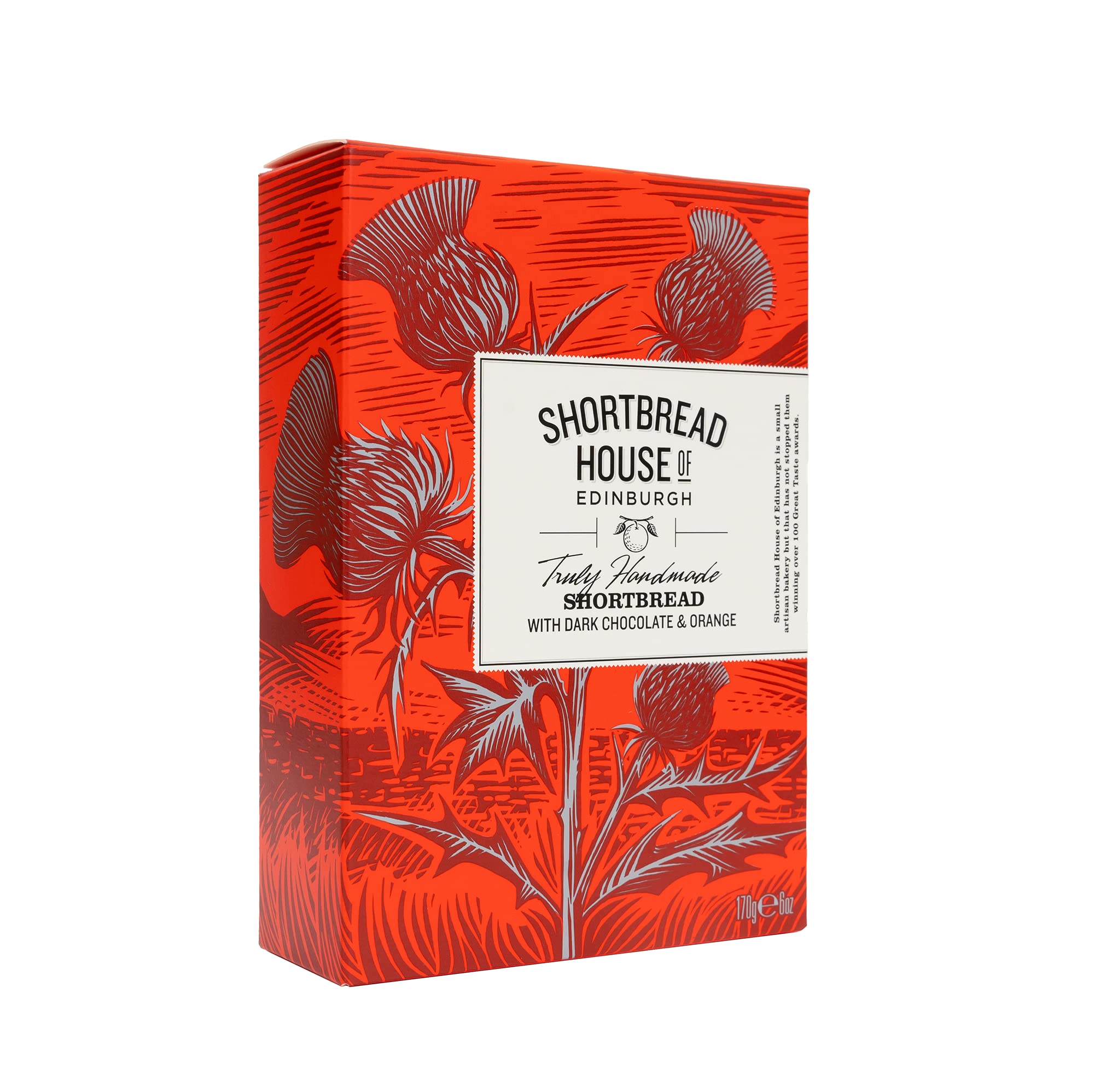 Shortbread House of Edinburgh Handmade Dark Chocolate Orange Shortbread Fingers