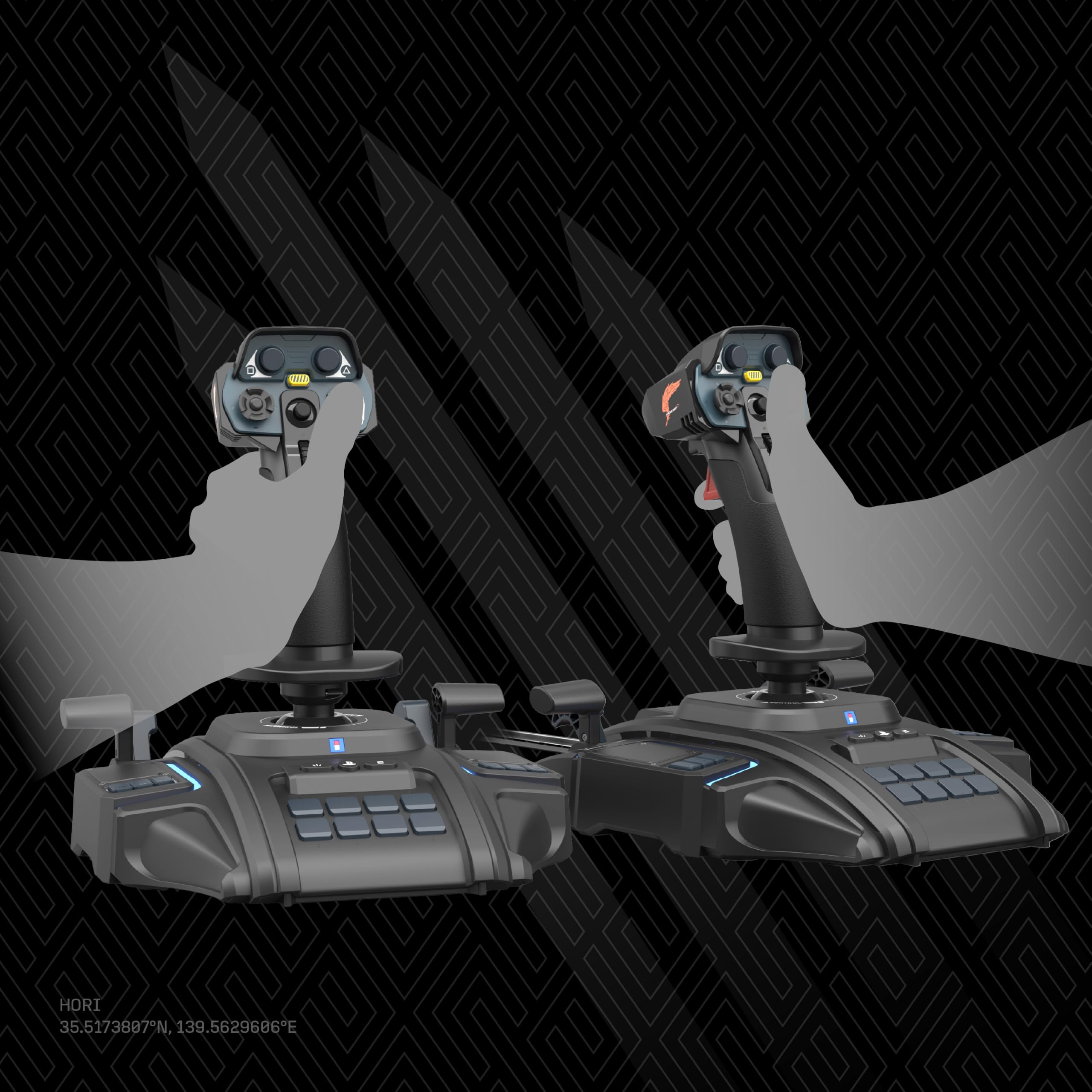 Hori ACE COMBAT 8: WINGS OF THEVE Flight Stick | PS5, PS4, PC 4