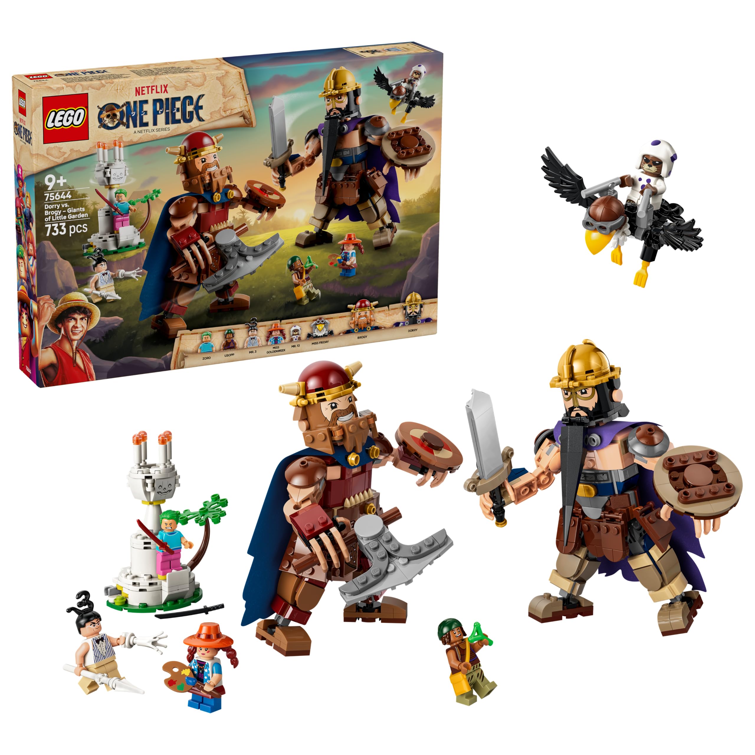 LEGO ONE PIECE Dorry vs. Brogy Building Set 75644 | Ages 9+ | 8 Figures