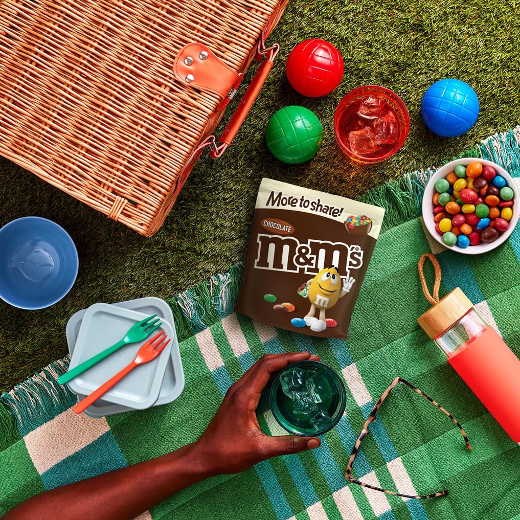 M&M's Milk Chocolate More to Share Pouch - 200g Resealable Bag 4