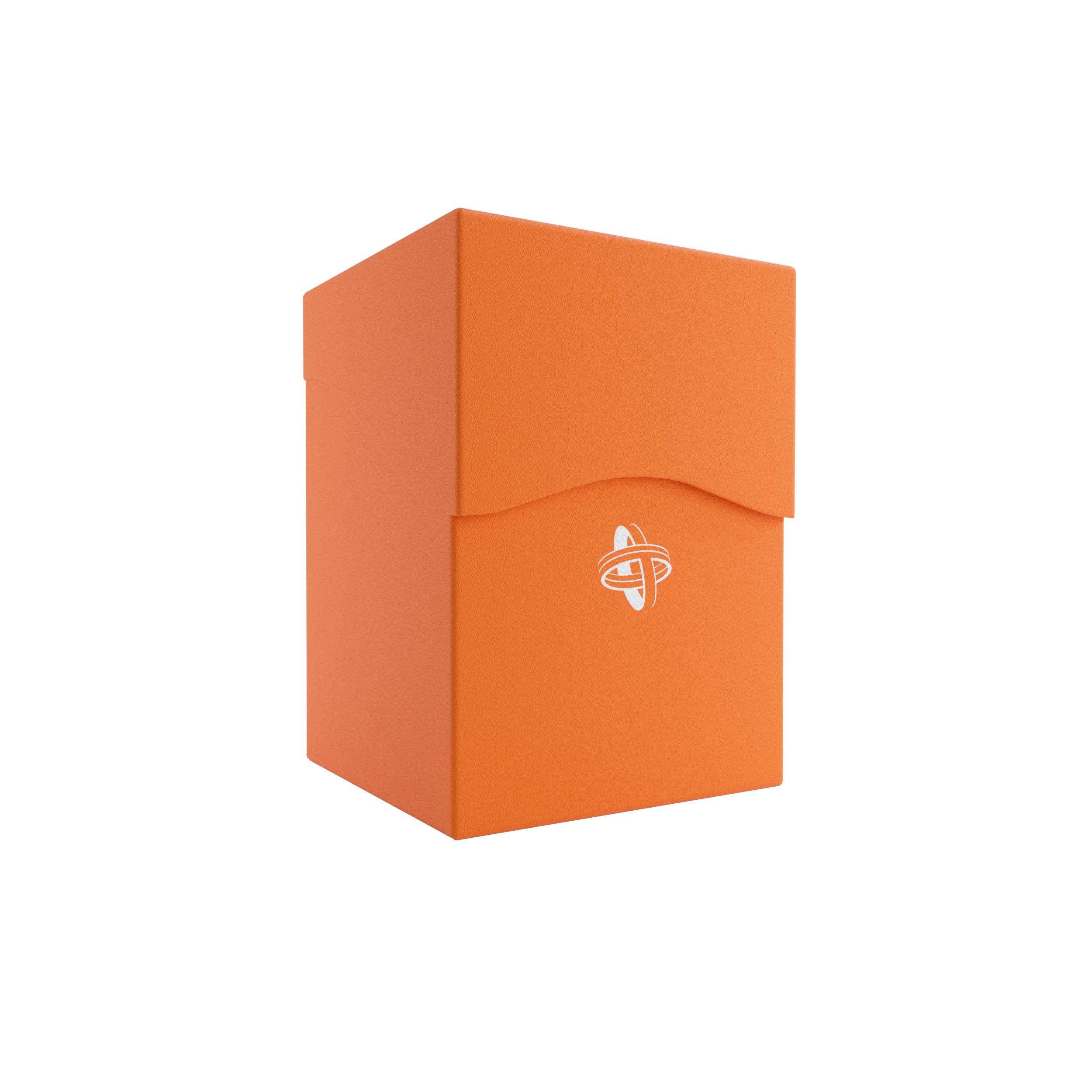 Gamegenic 100-Card Deck Holder - Orange | Self-Locking Lid | Cobra Neck Access 7