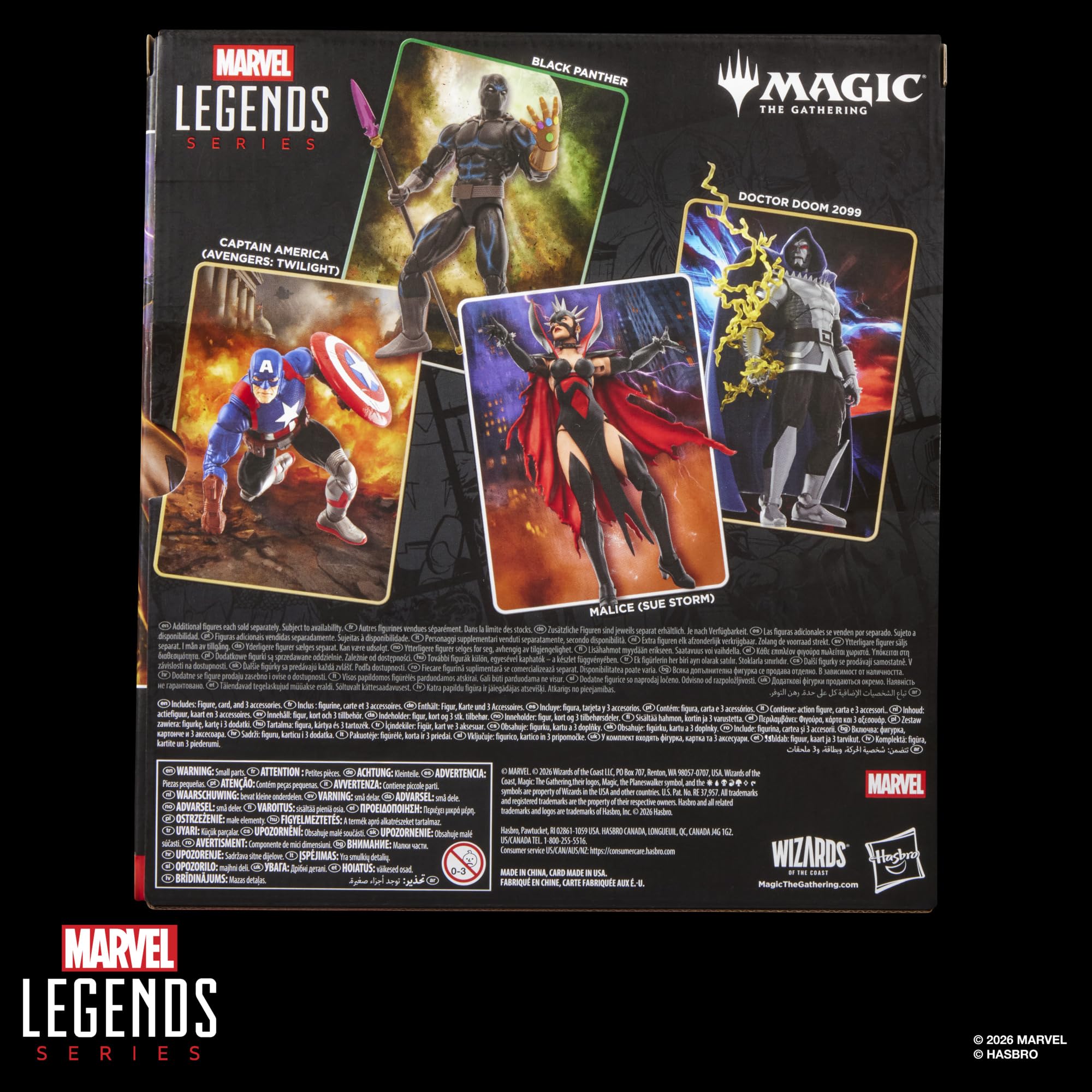 Marvel Legends Malice (Sue Storm) 15-cm Action Figure - Fantastic Four Comics Inspired | Includes Collectible Card | Ages 13+ 13