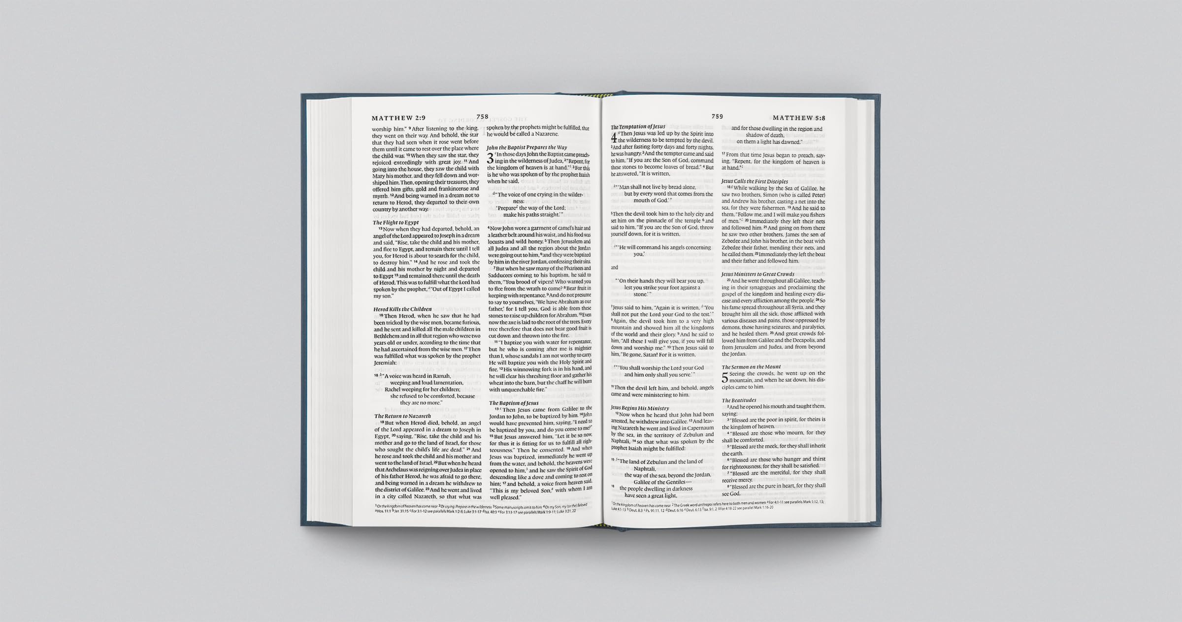 Crossway ESV Church Bible - Durable Hardcover | Smyth-Sewn Binding | 1008 Pages 6