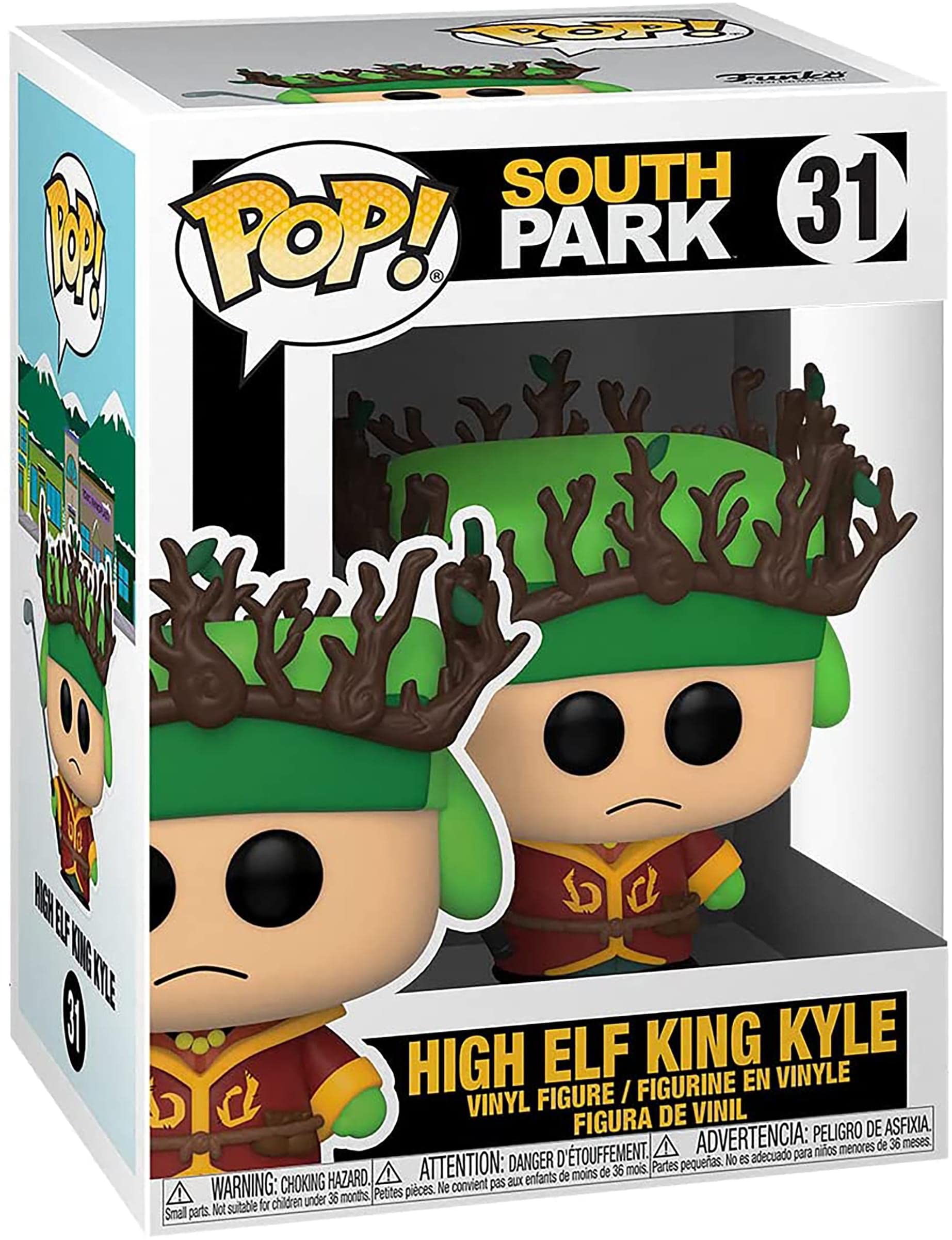Funko Pop! South Park - Hochelfenkönig Kyle Vinylfigur (56172)