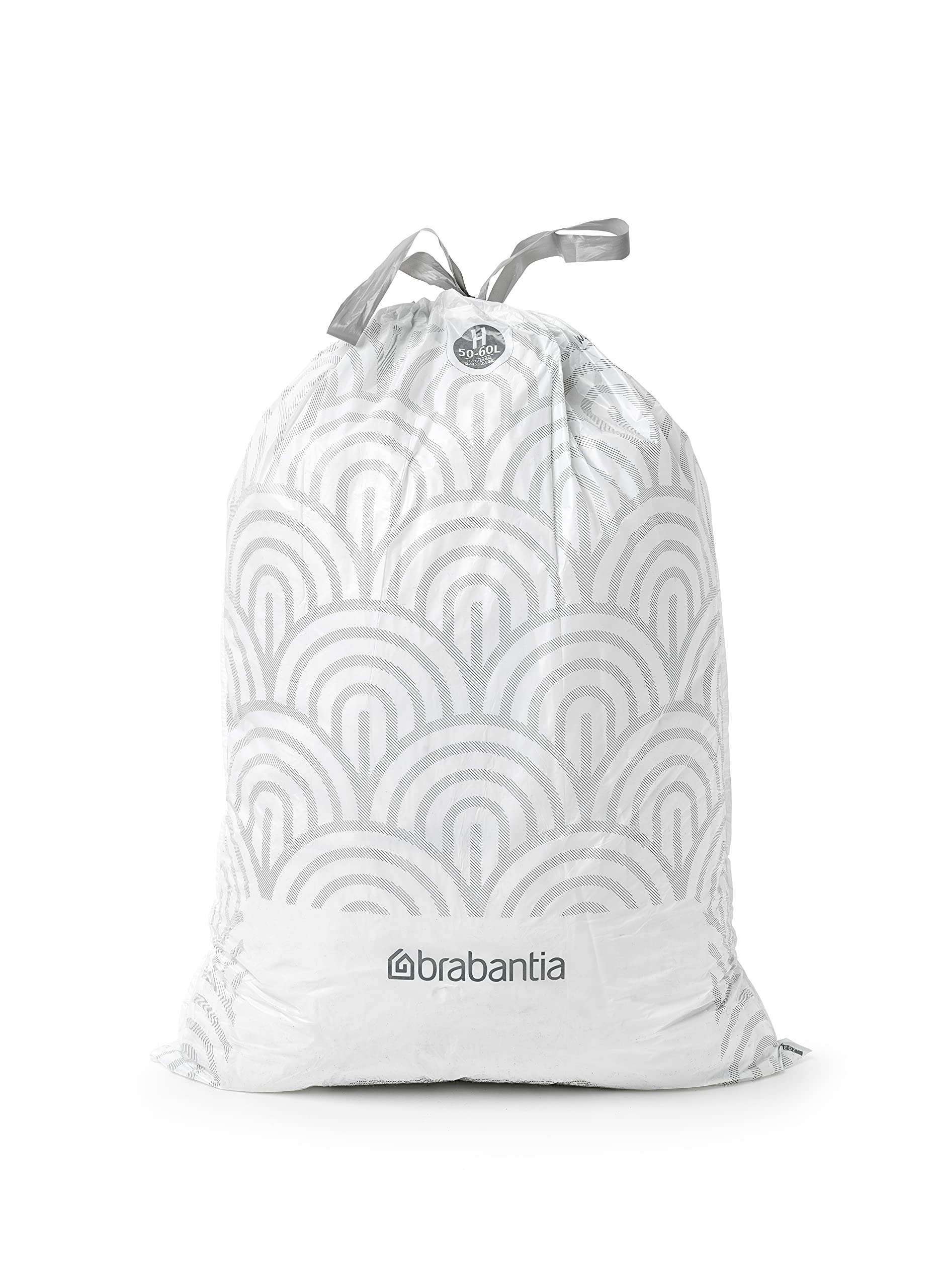 Brabantia PerfectFit Bin Liners - Code H | 60 Litre Capacity | 40 Count | Tear-Resistant Plastic 4