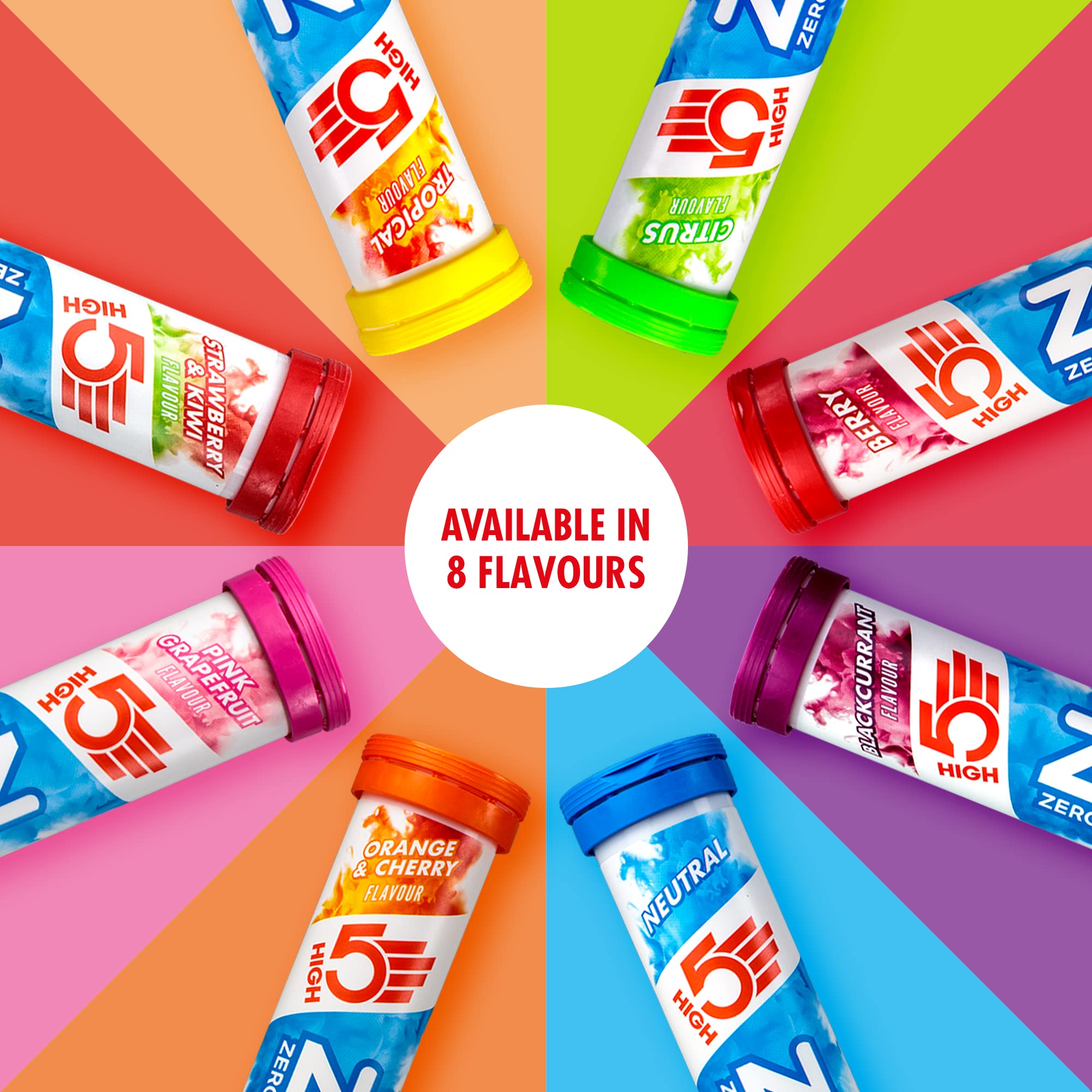 HIGH5 Zero Electrolyte Replacements - Sugar-Free Hydration with Vitamin C | Pink Grapefruit | 20 Count 5