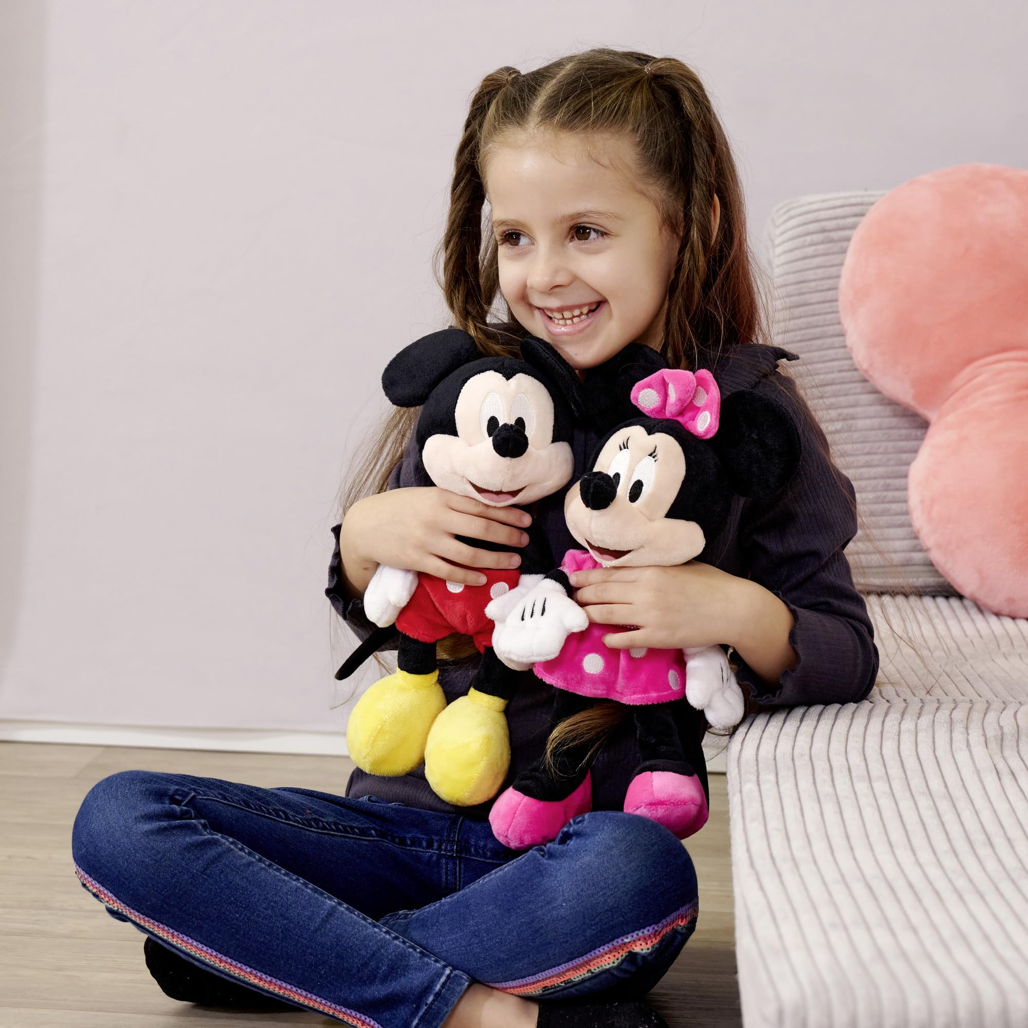Simba Mickey Mouse 25 cm Plush Toy - Soft Cuddly Fabric | Unisex Children 6