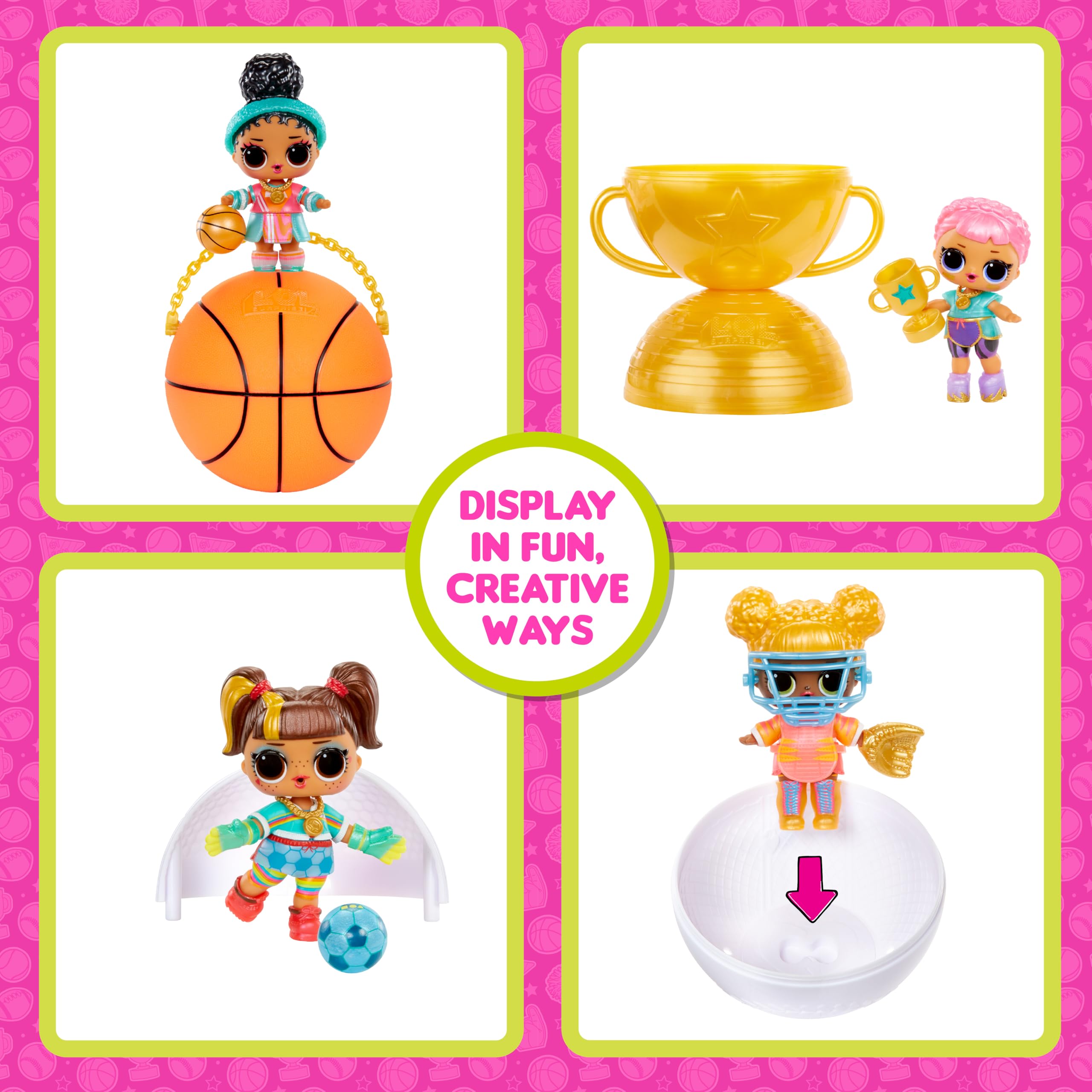 L.O.L. Surprise! All-Star Sports Vault Collection Tots Doll | Multicolor | Ages 4+ 3