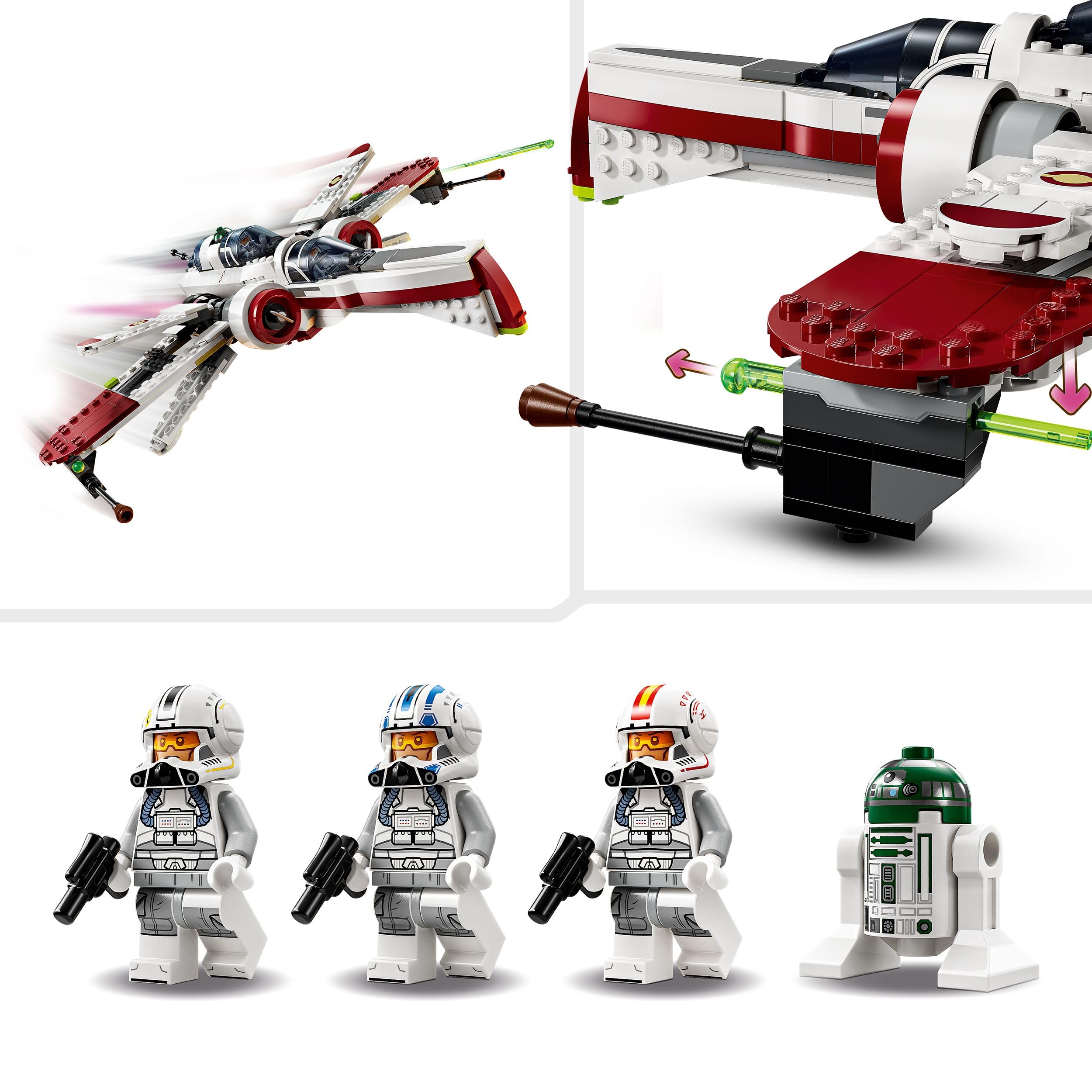 LEGO Star Wars ARC-170 Starfighter Building Set 75402 | Ages 9+ 4