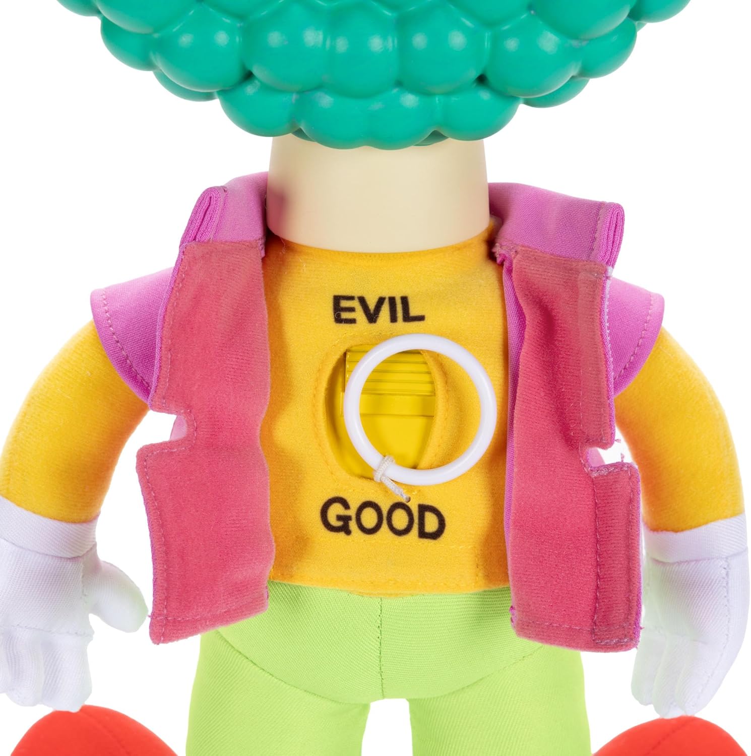 The Simpsons Talking Krusty Doll Plush - 16" Tall, Pull-String Interactive Toy by Jakks Pacific 10