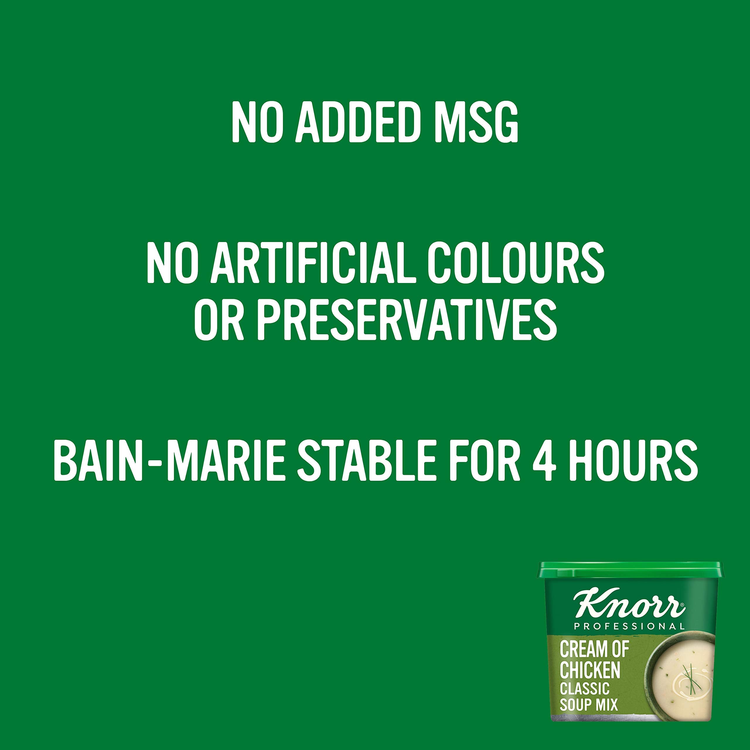 Knorr Classic Cream Of Chicken Soup Mix - 25 Portions | 425g Powder | Meets UK Salt Targets