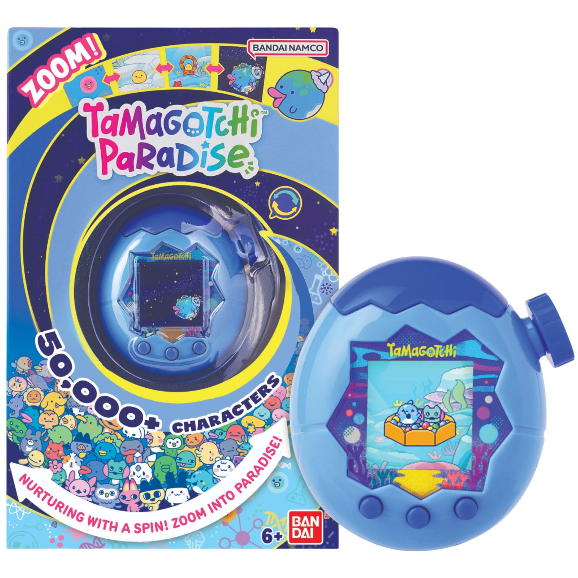 Tamagotchi - Bandai Tamagotchi Paradise Digital Pet with Water Shell (style sent is selected randomly)