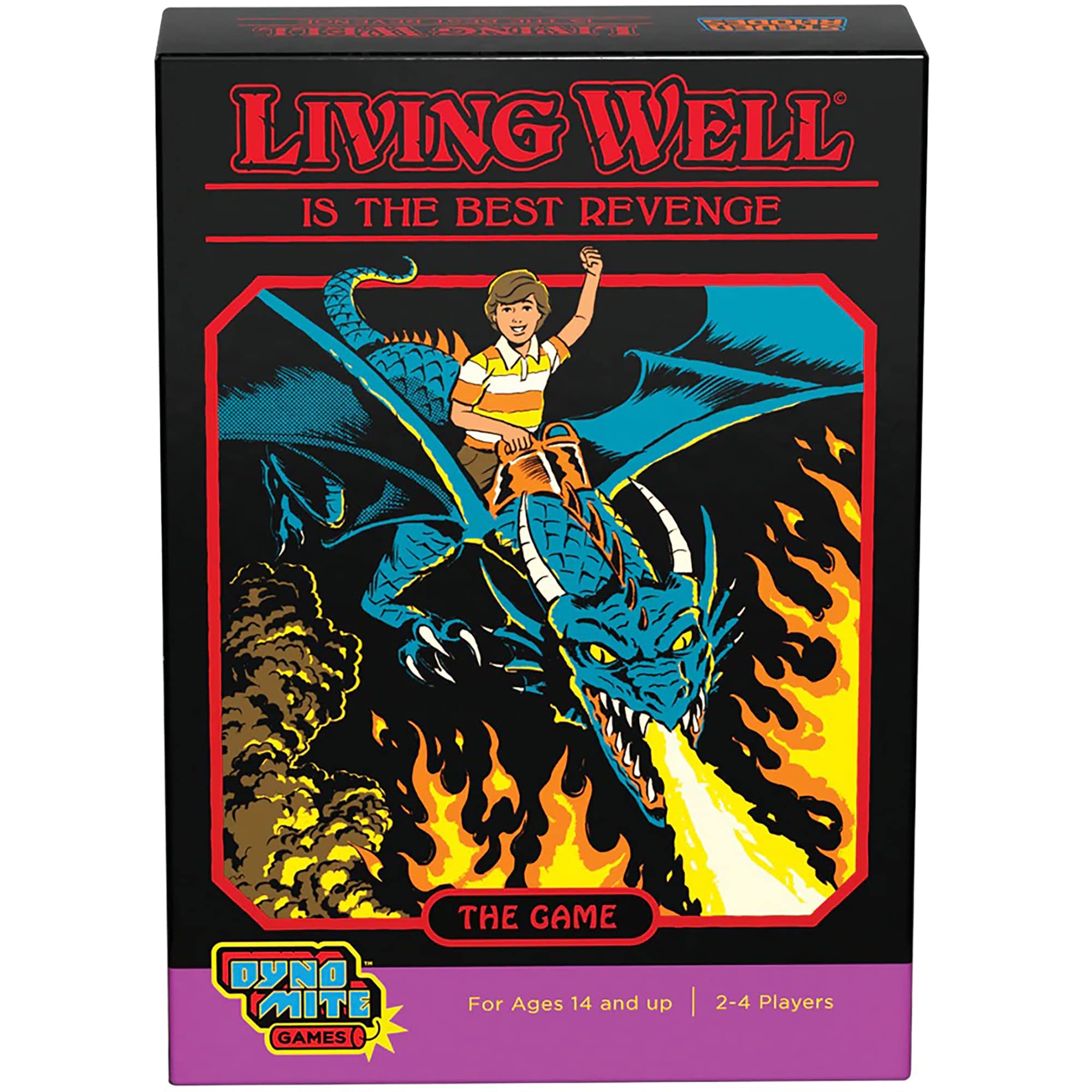 Cryptozoic Entertainment Living Well Is the Best Revenge (Steven Rhodes Games Vol. 2) Card Game | Ages 14+ | 2-4 Players | 15 Min