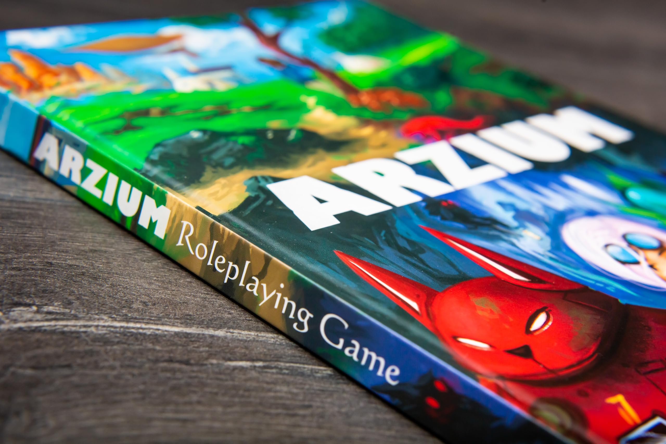 Red Raven World of Arzium RPG Book - Hardcover | English Language 7