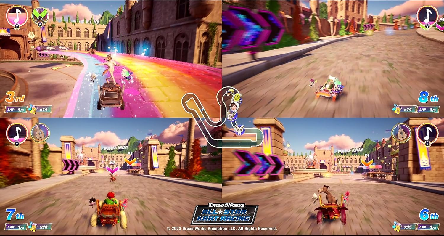 Dreamworks All-Star Kart Racing - PS5 3